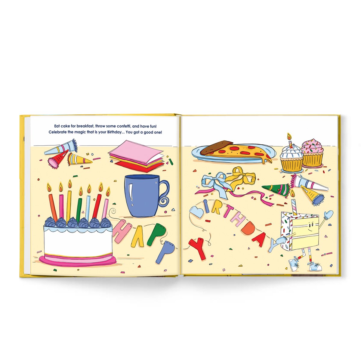 Meet Birthday: A Story of How Birthdays Come to Be by PACKED PARTY - gift set