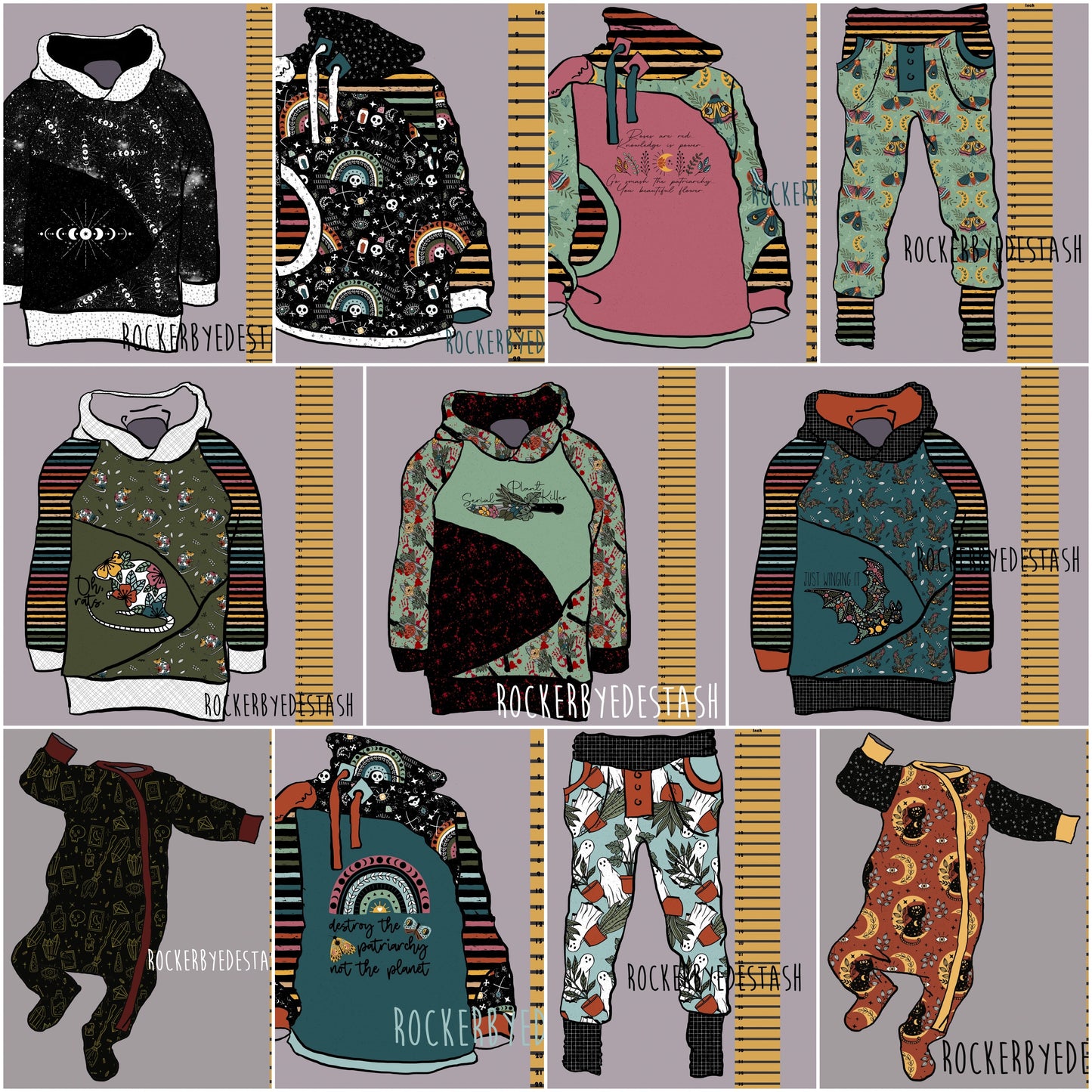 Athletic Sport Lycra - Round BBB Halloween Skeleton Tarot Ghost Zombie Retail Fabric Round