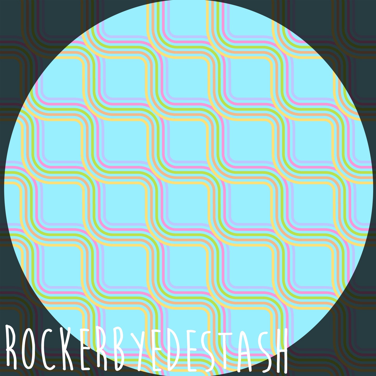 Squish Round AAA - Prints Retro Rascals, Skeletons, Smiley Retail Fabric