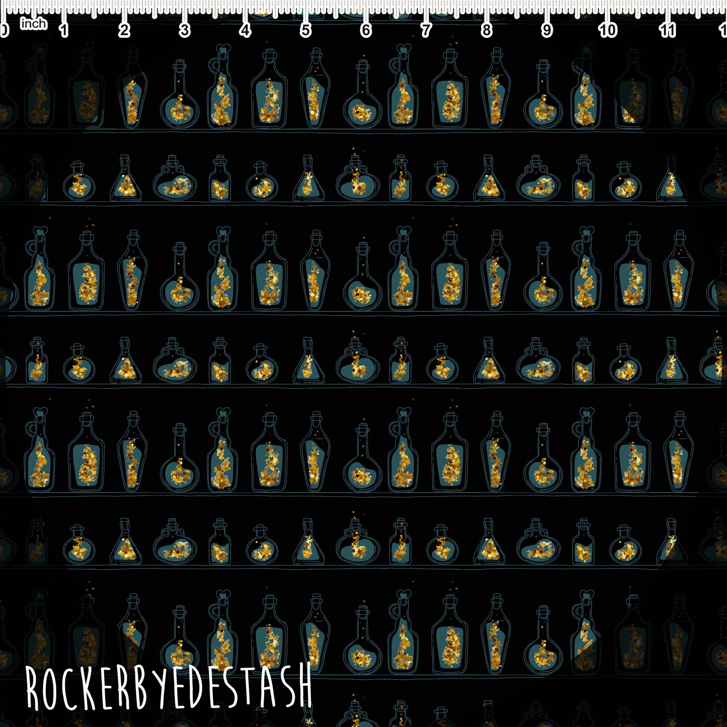Athletic Sport Lycra - Round BBB Halloween Skeleton Tarot Ghost Zombie Retail Fabric Round