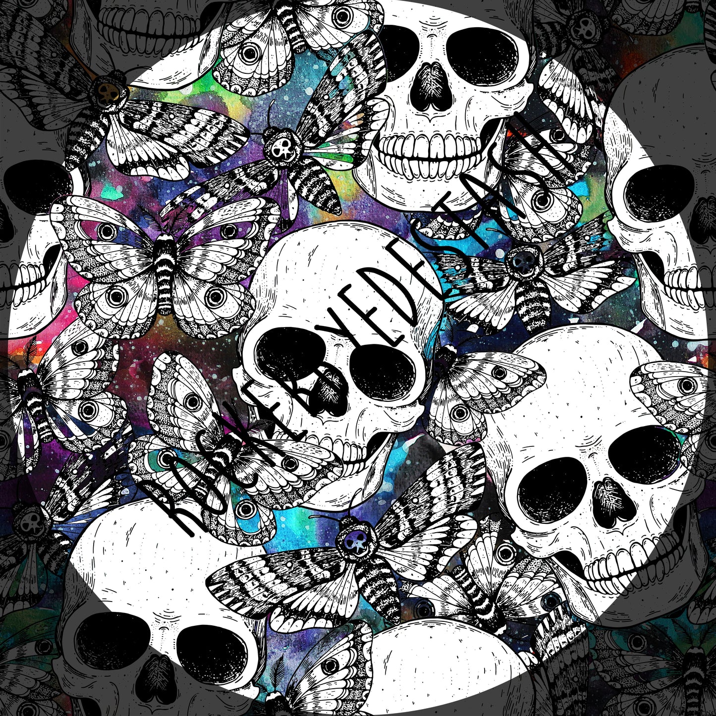 Squish Round AAA - Prints Retro Rascals, Skeletons, Smiley Retail Fabric