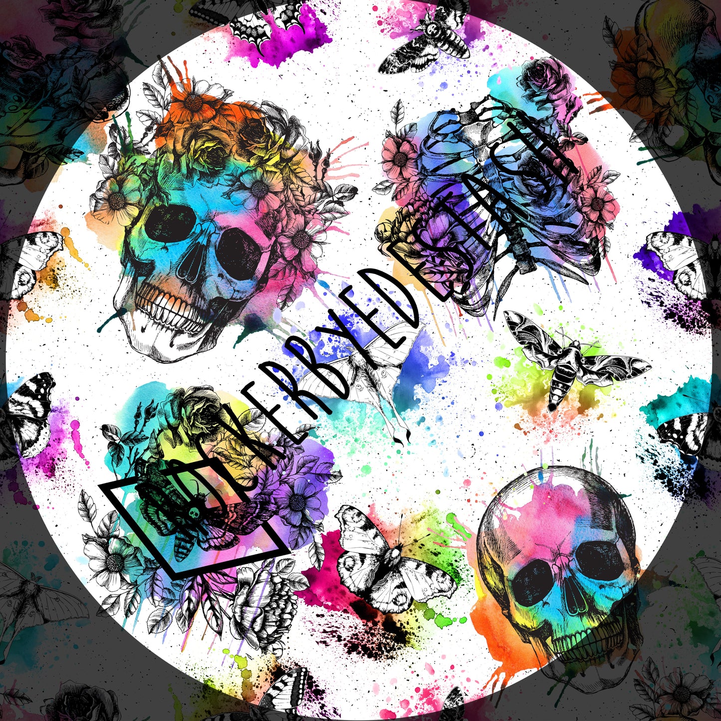 Squish Round AAA - Prints Retro Rascals, Skeletons, Smiley Retail Fabric