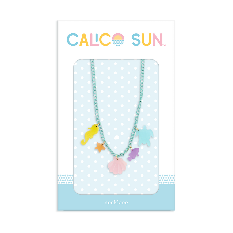 SHELLEY Charm Necklace by CALICO SUN BY OOLY