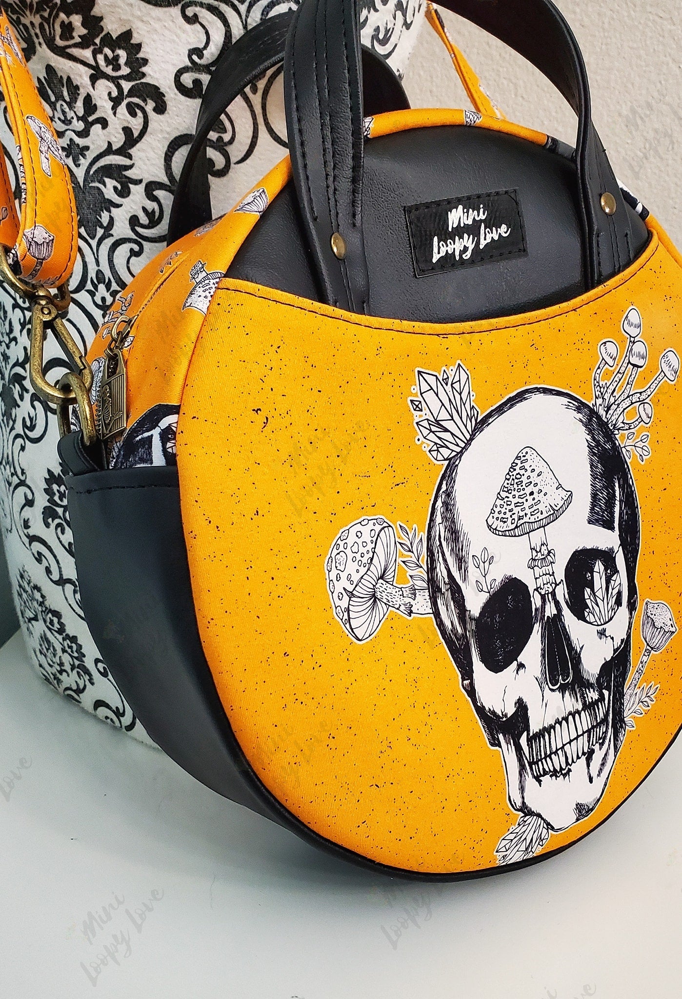 Cotton Lycra Panels - Round OO - Kid & Adult size - Skulls & Mushroom, Magic Forest, Wilderness & Hedgehog panels Retail Fabric