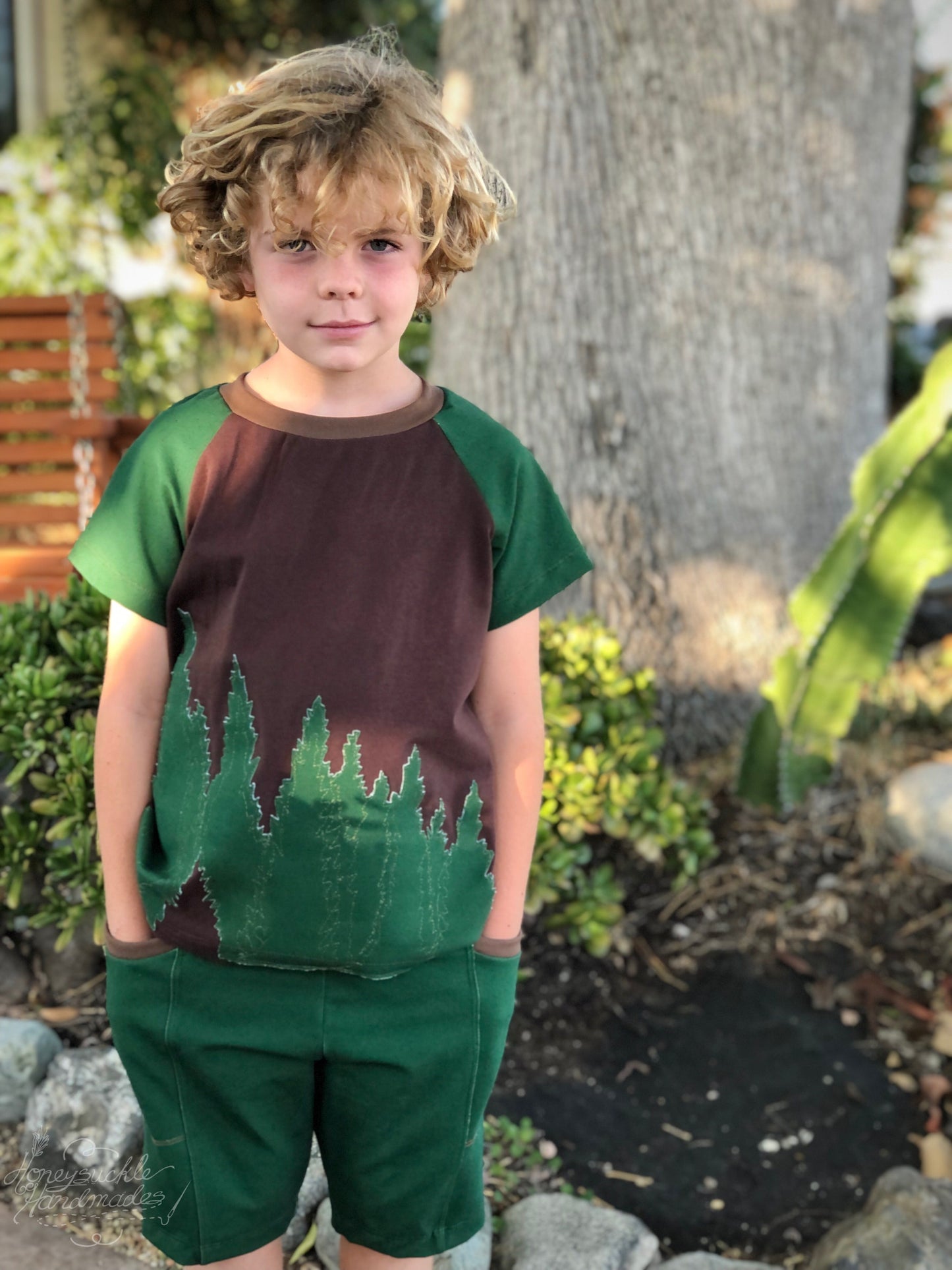 Cotton Lycra - Gritty Zombies and Solids - Retail Fabric