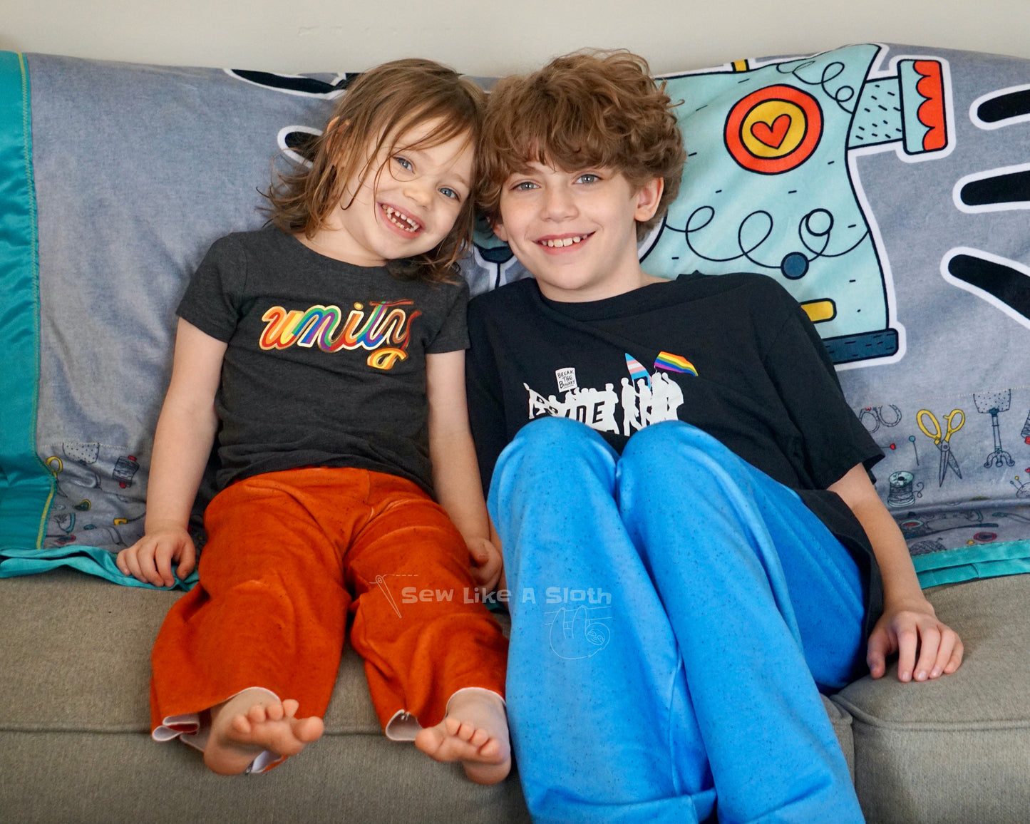 Cotton Lycra - Gritty Zombies and Solids - Retail Fabric