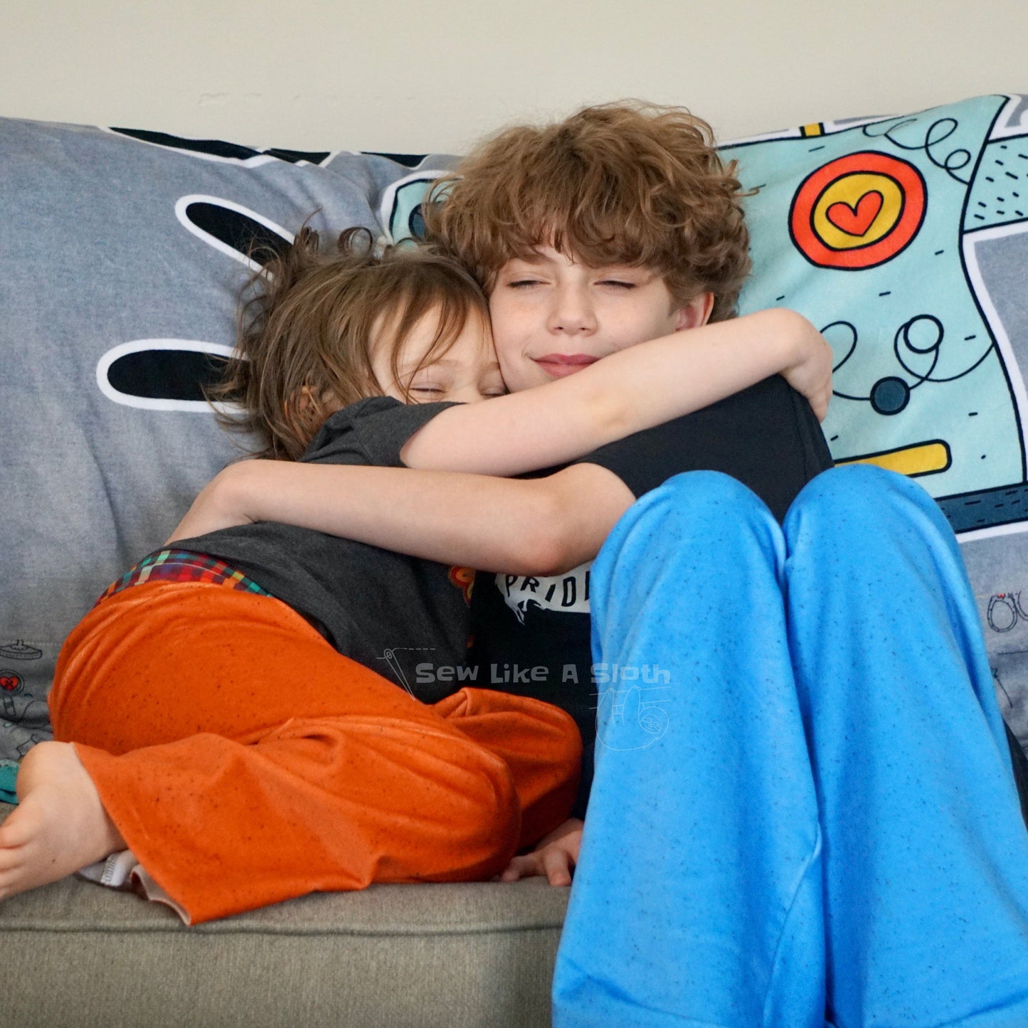 Cotton Lycra - Gritty Zombies and Solids - Retail Fabric