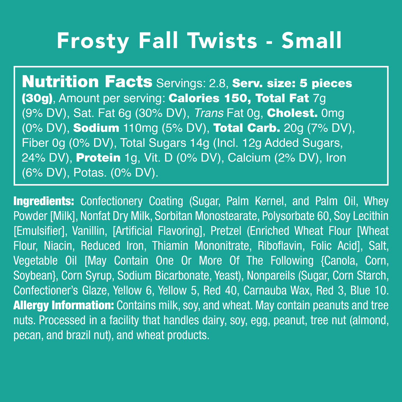 Frosty Fall Twists - Candy - Doorbuster Deal