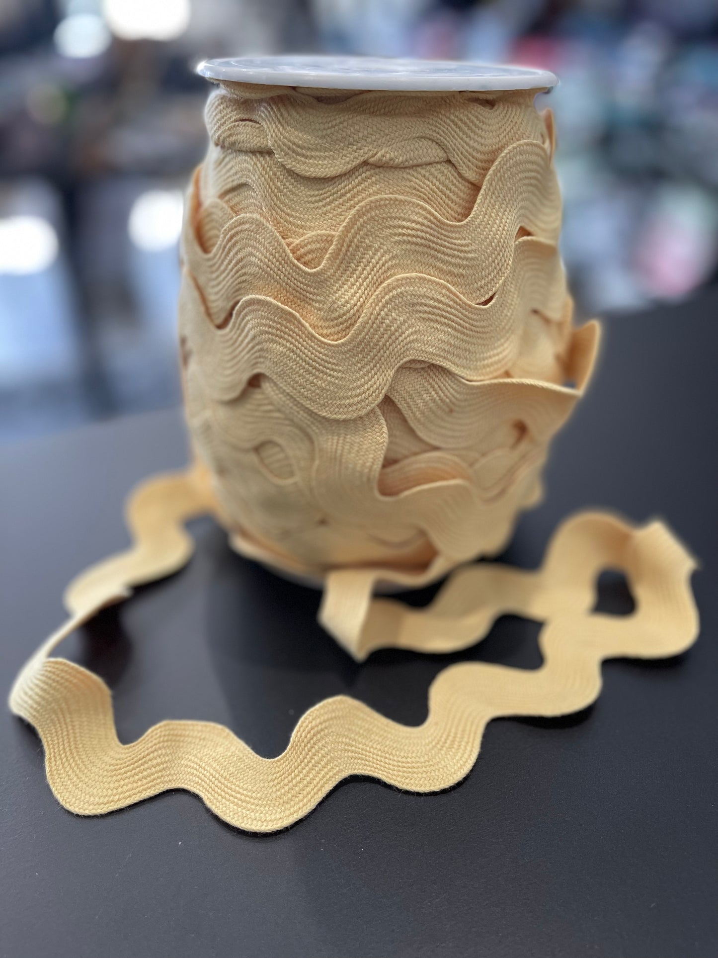 DoorBuster Ric Rac - Poly 1 3/8" Jumbo - multiple colors to choose from 1 yard for $1