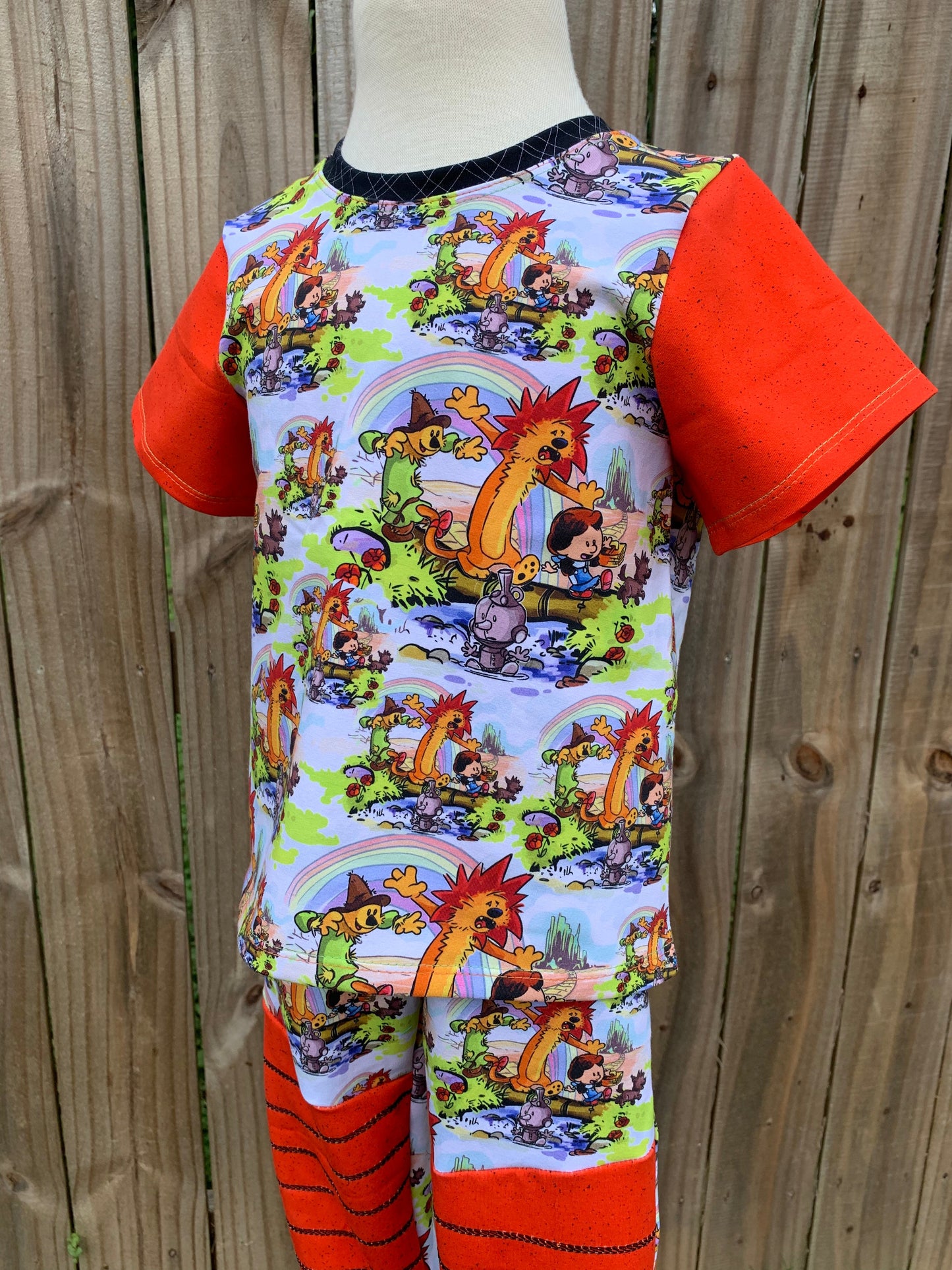 Cotton Lycra - Gritty Zombies and Solids - Retail Fabric