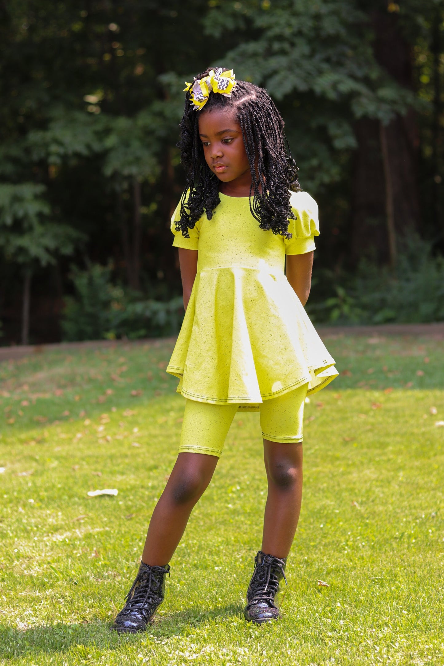 Cotton Lycra - Gritty Zombies and Solids - Retail Fabric