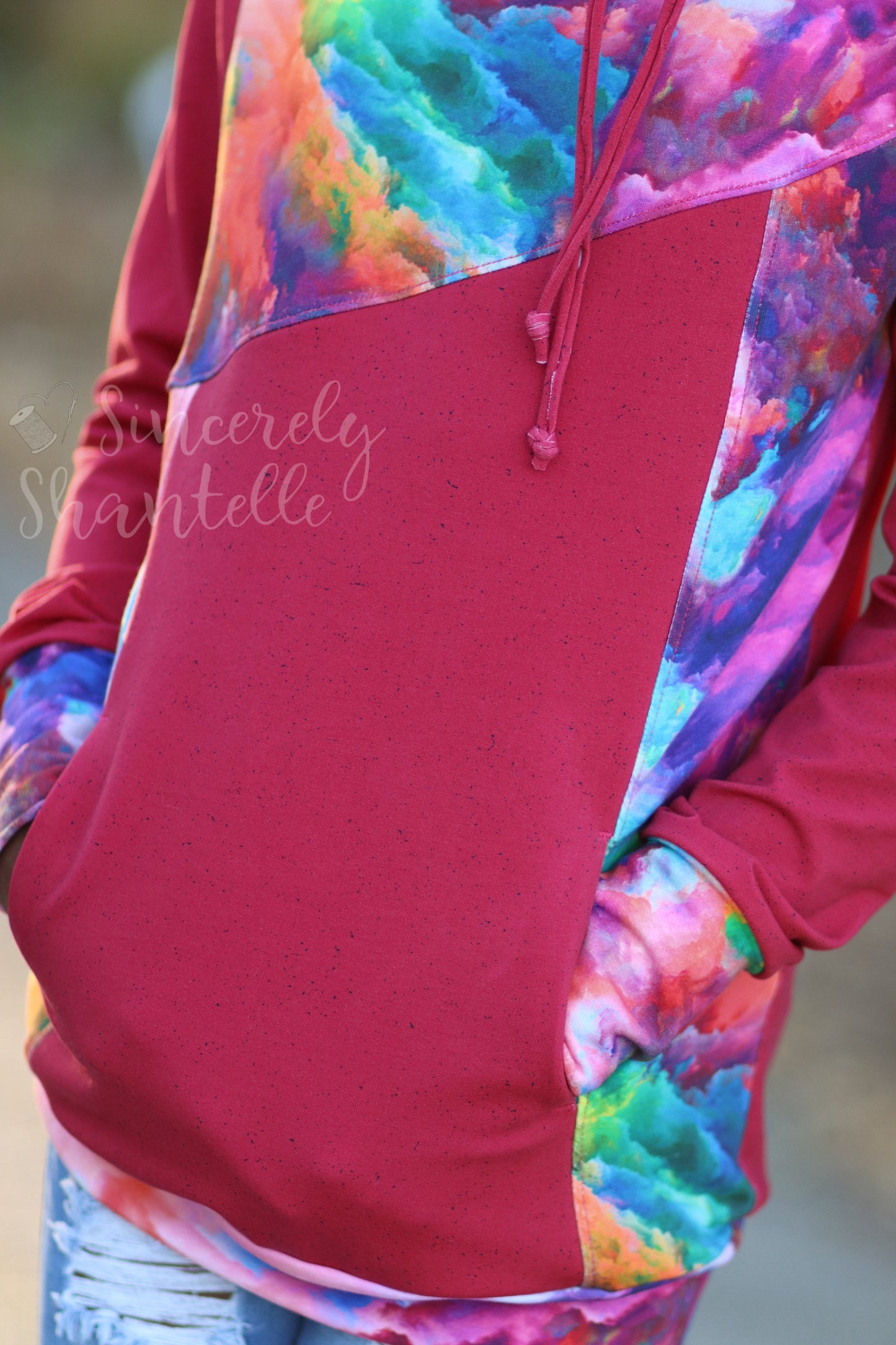 Cotton Lycra - Gritty Zombies and Solids - Retail Fabric