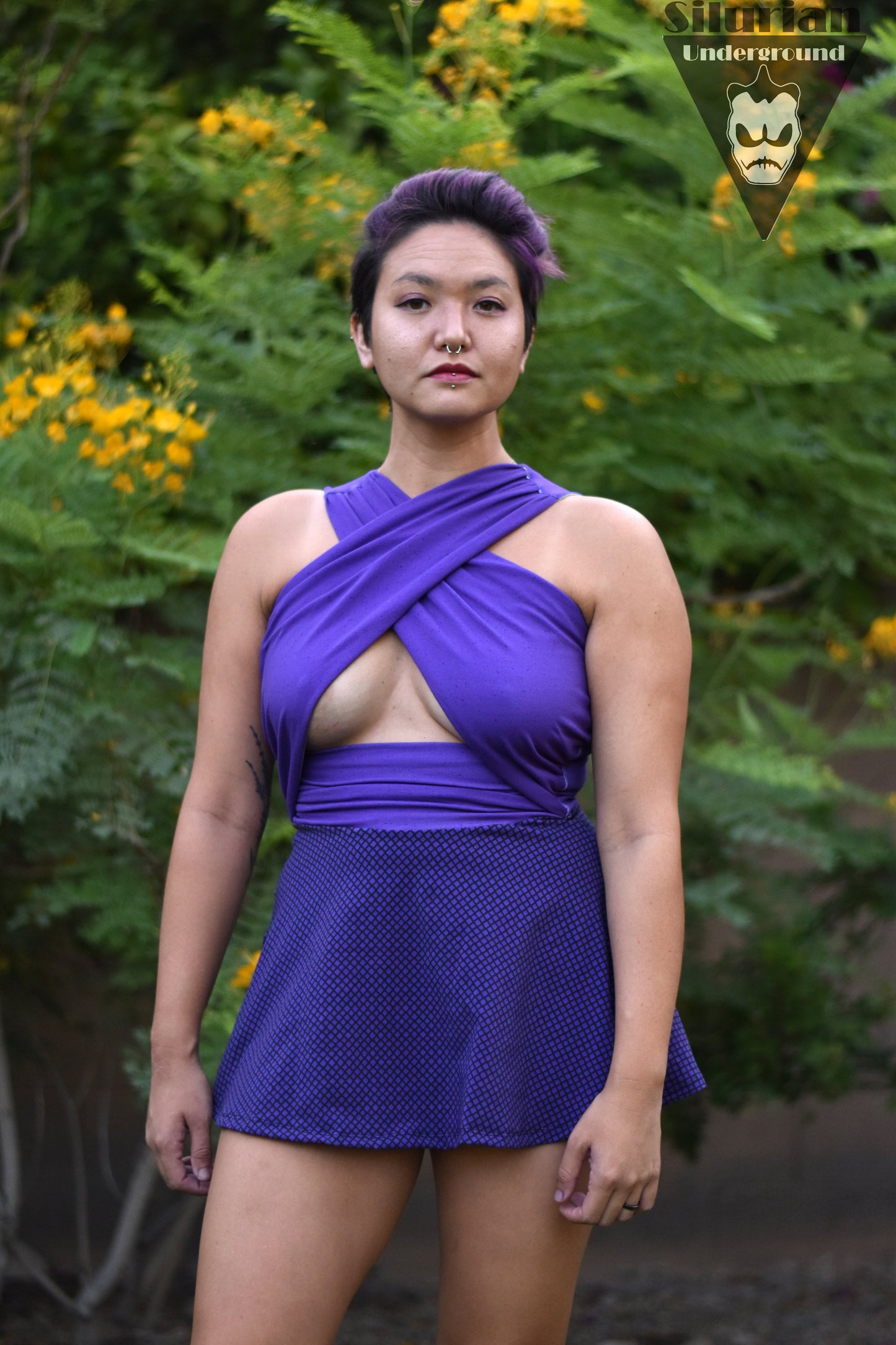 Cotton Lycra - Gritty Zombies and Solids - Retail Fabric