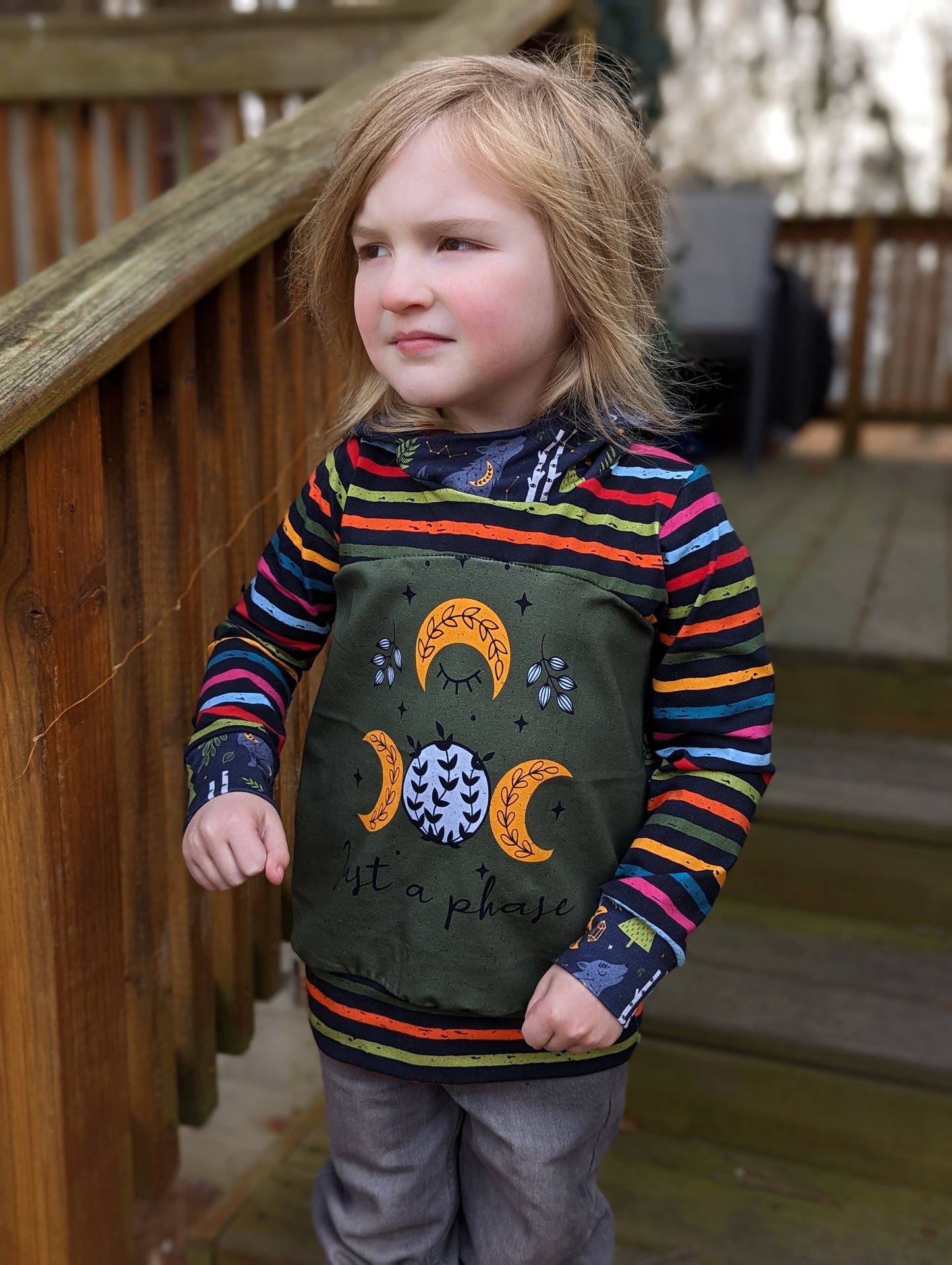 Cotton Lycra Panels - Round OO - Kid & Adult size - Skulls & Mushroom, Magic Forest, Wilderness & Hedgehog panels Retail Fabric