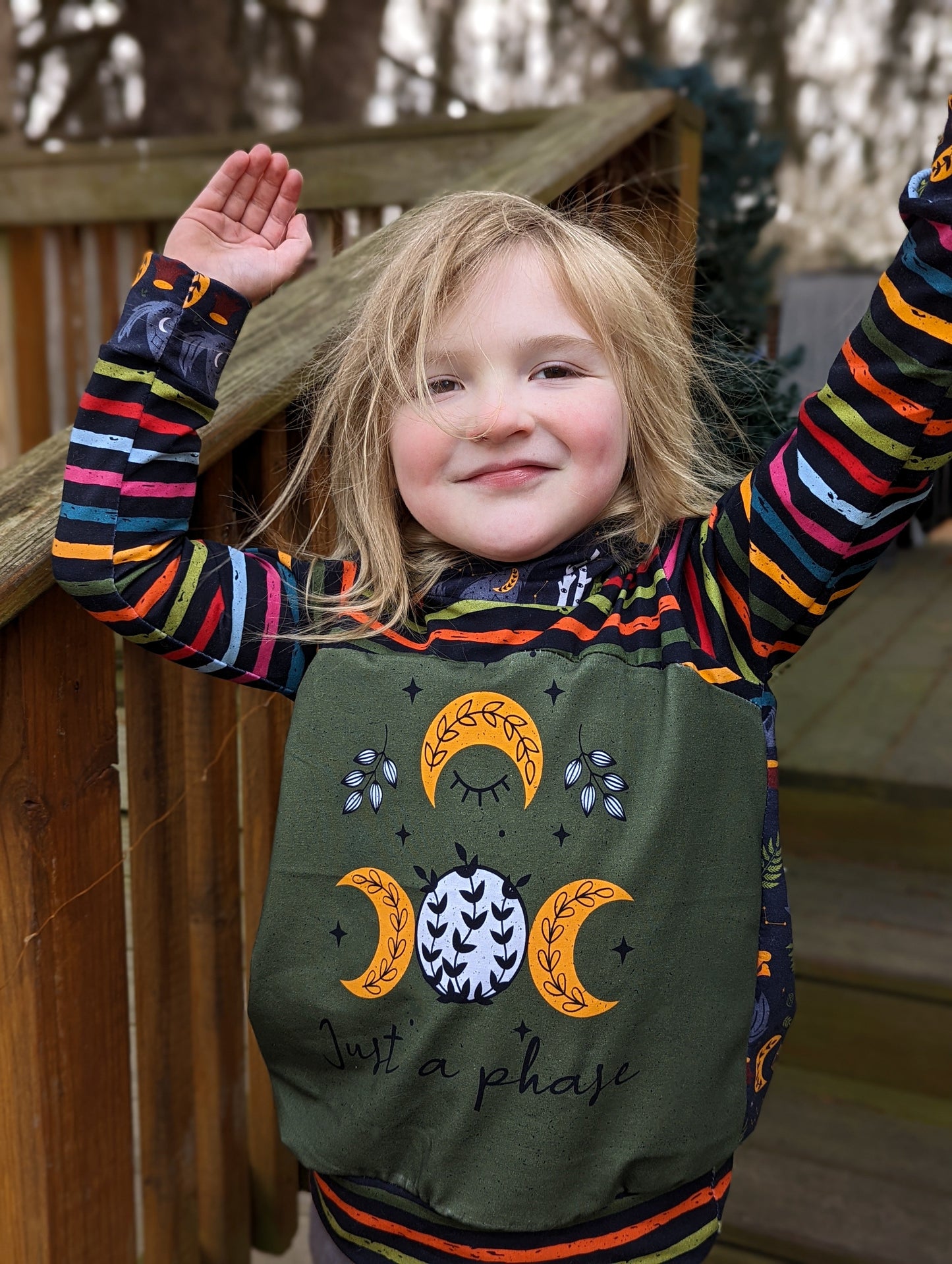 Cotton Lycra Panels - Round OO - Kid & Adult size - Skulls & Mushroom, Magic Forest, Wilderness & Hedgehog panels Retail Fabric