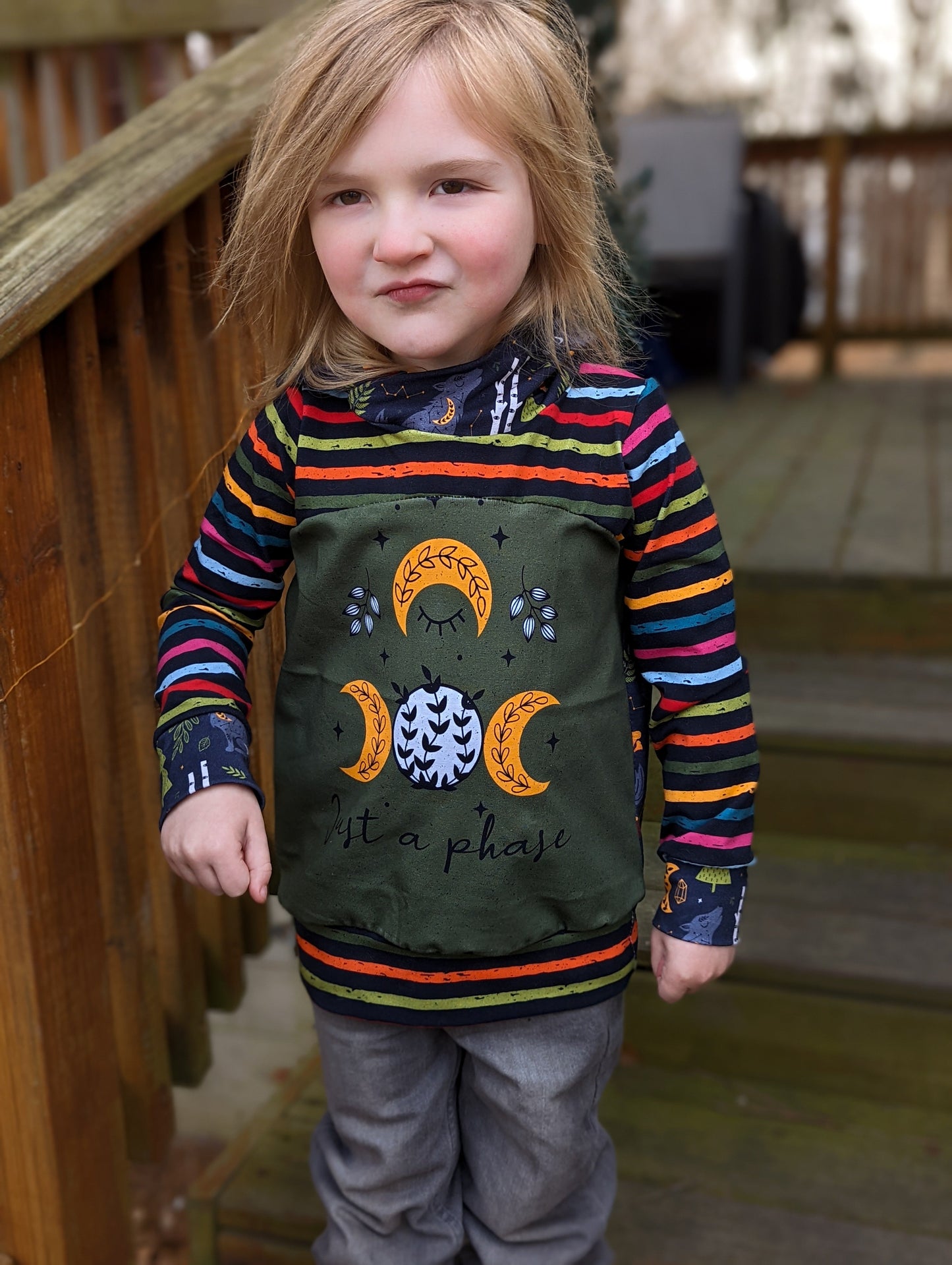 Cotton Lycra Panels - Round OO - Kid & Adult size - Skulls & Mushroom, Magic Forest, Wilderness & Hedgehog panels Retail Fabric