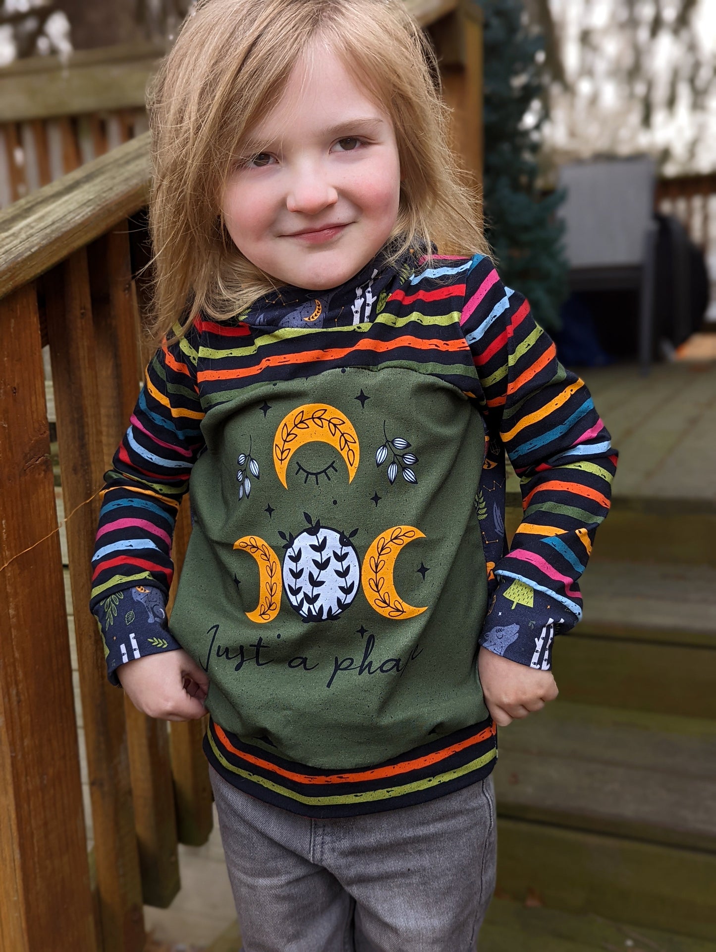 Cotton Lycra Panels - Round OO - Kid & Adult size - Skulls & Mushroom, Magic Forest, Wilderness & Hedgehog panels Retail Fabric