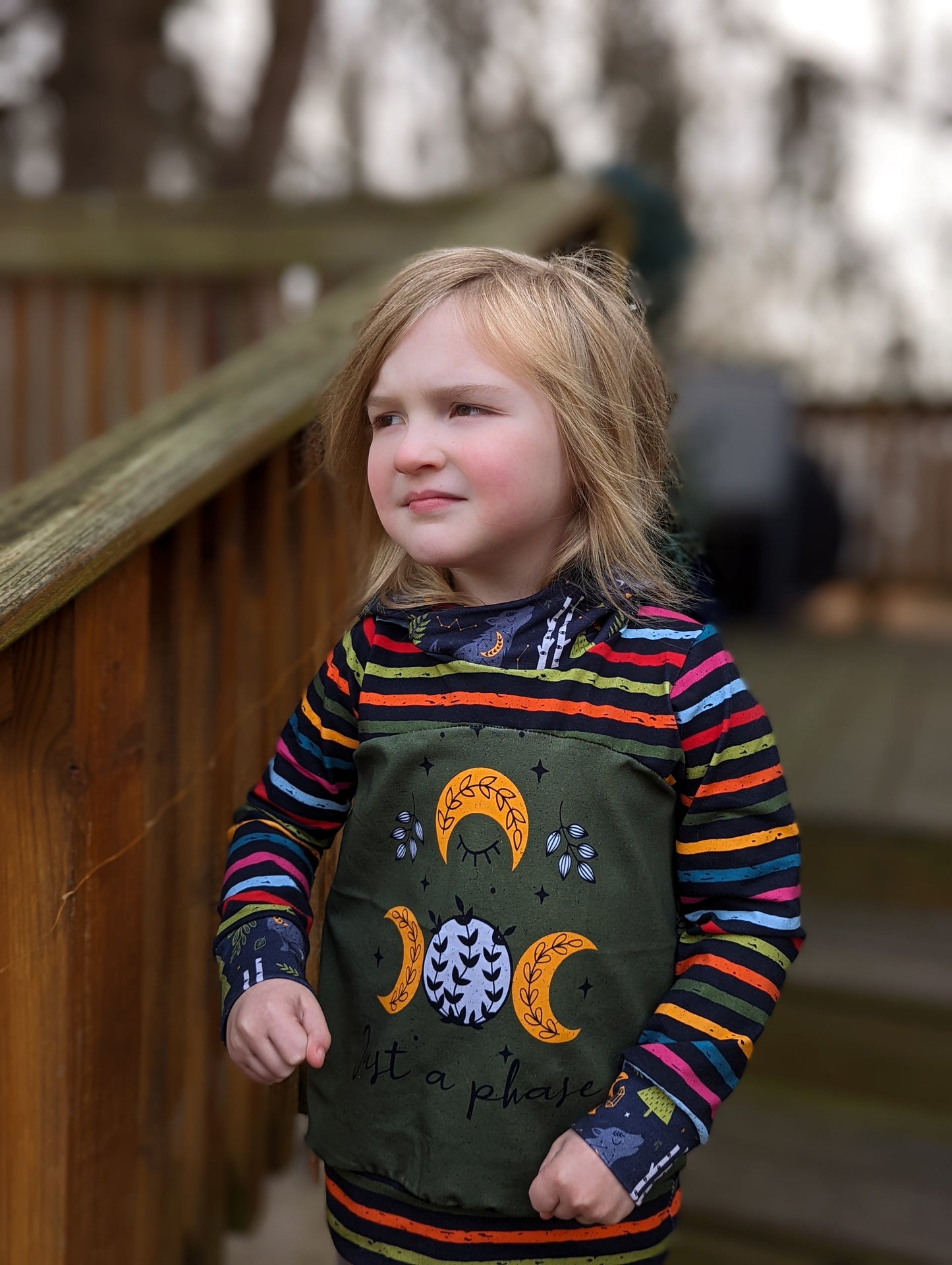 Cotton Lycra Panels - Round OO - Kid & Adult size - Skulls & Mushroom, Magic Forest, Wilderness & Hedgehog panels Retail Fabric