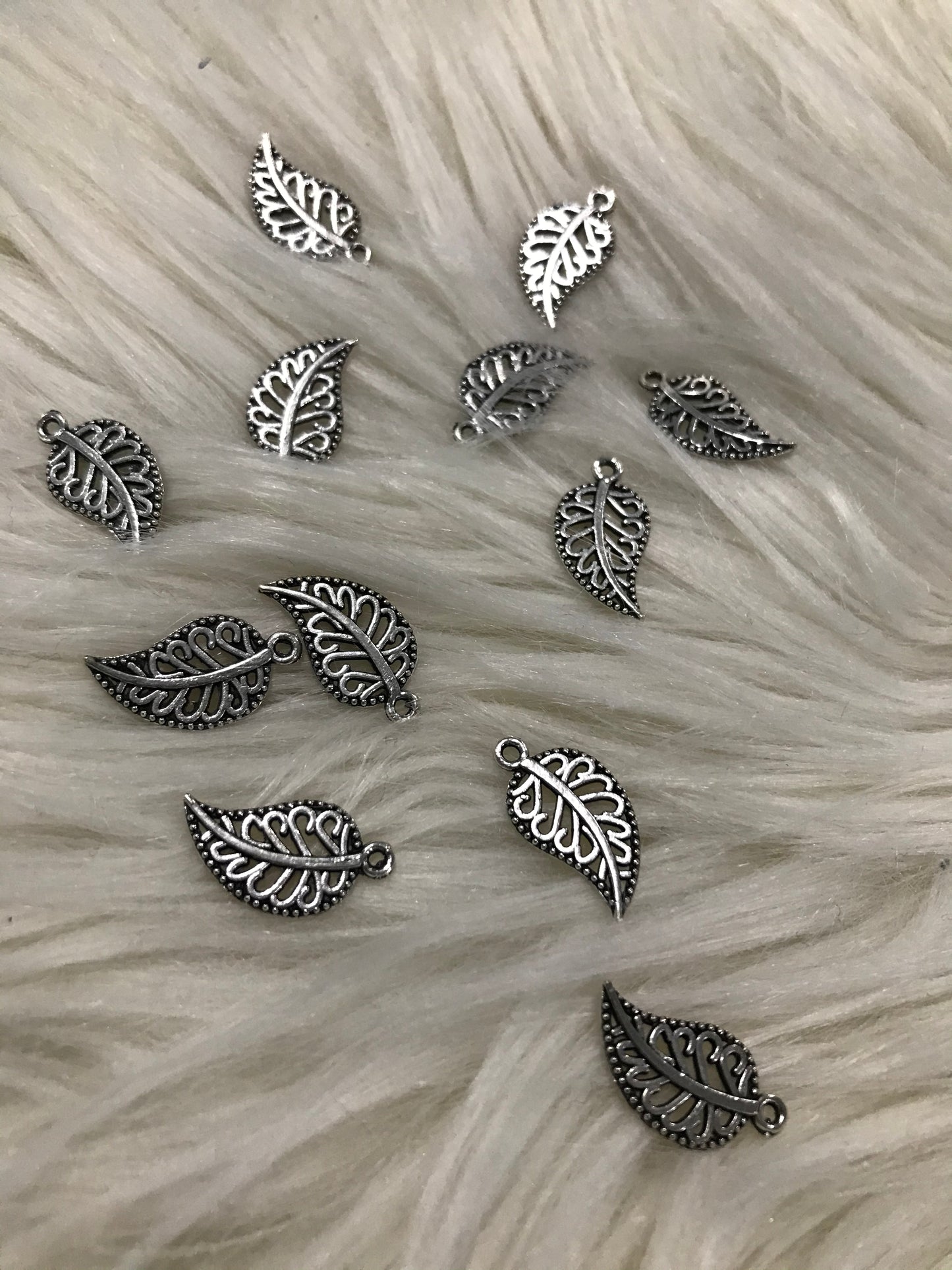 Mini Leaf Charms or zipper pull - 5 colors available - Retail left from PP5