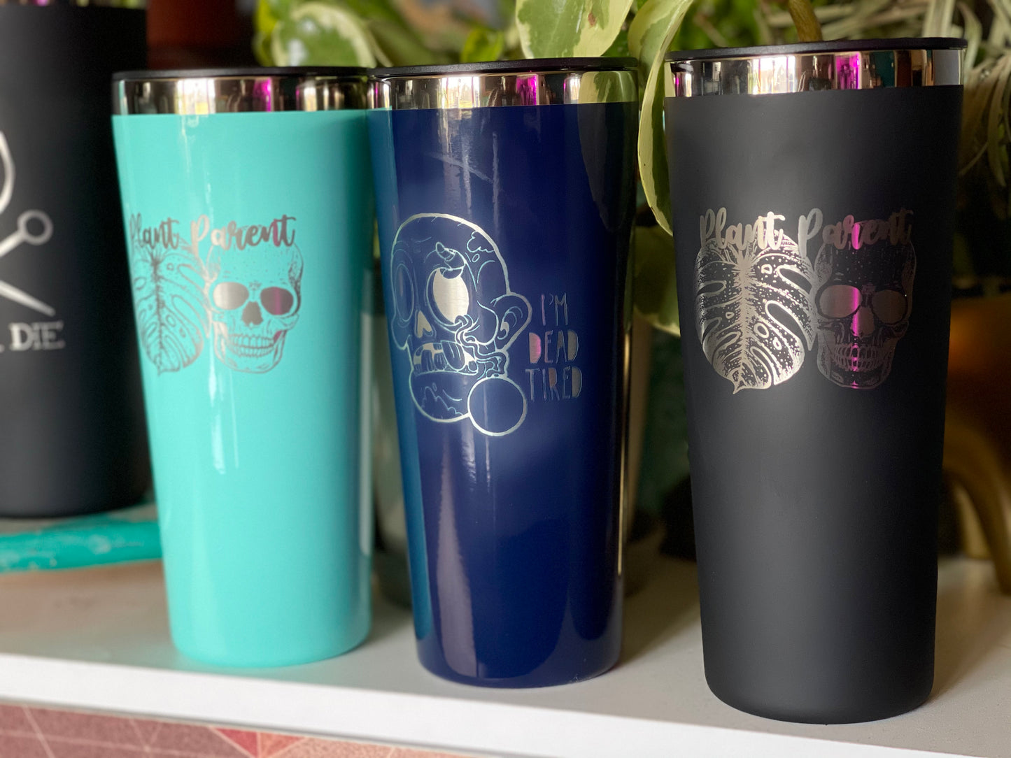 22oz steel insulated tumbler - Engraved - Retail Restock