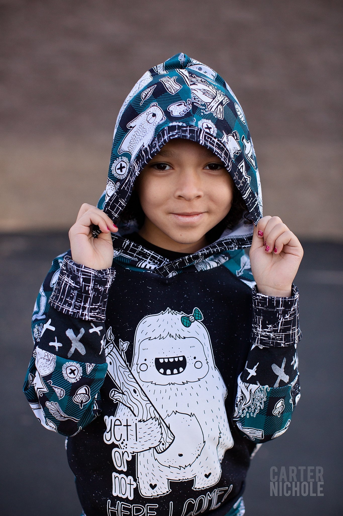 Cotton Lycra Panels - Round OO - Kid & Adult size - Skulls & Mushroom, Magic Forest, Wilderness & Hedgehog panels Retail Fabric