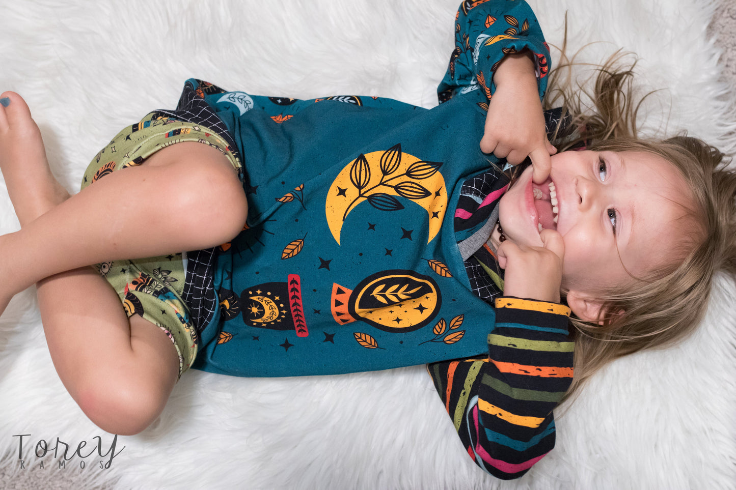 Cotton Lycra Panels - Round OO - Kid & Adult size - Skulls & Mushroom, Magic Forest, Wilderness & Hedgehog panels Retail Fabric