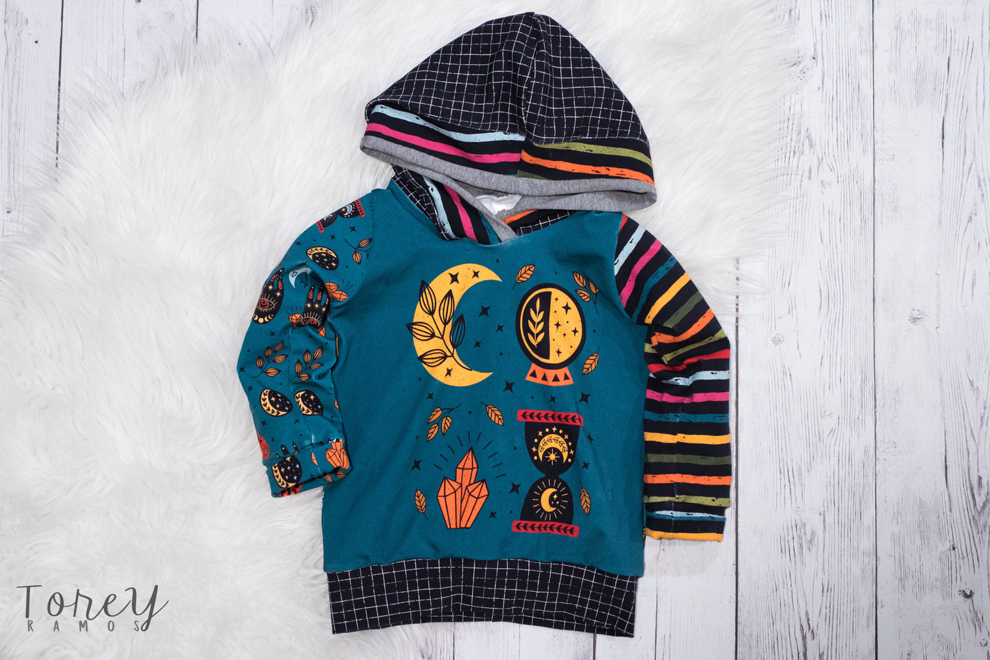 Cotton Lycra Panels - Round OO - Kid & Adult size - Skulls & Mushroom, Magic Forest, Wilderness & Hedgehog panels Retail Fabric