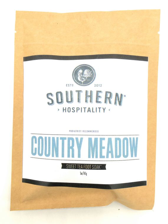 5oz Sweet Tea Foot Soak (Country Meadow- Lavender) by Southern Hospitality