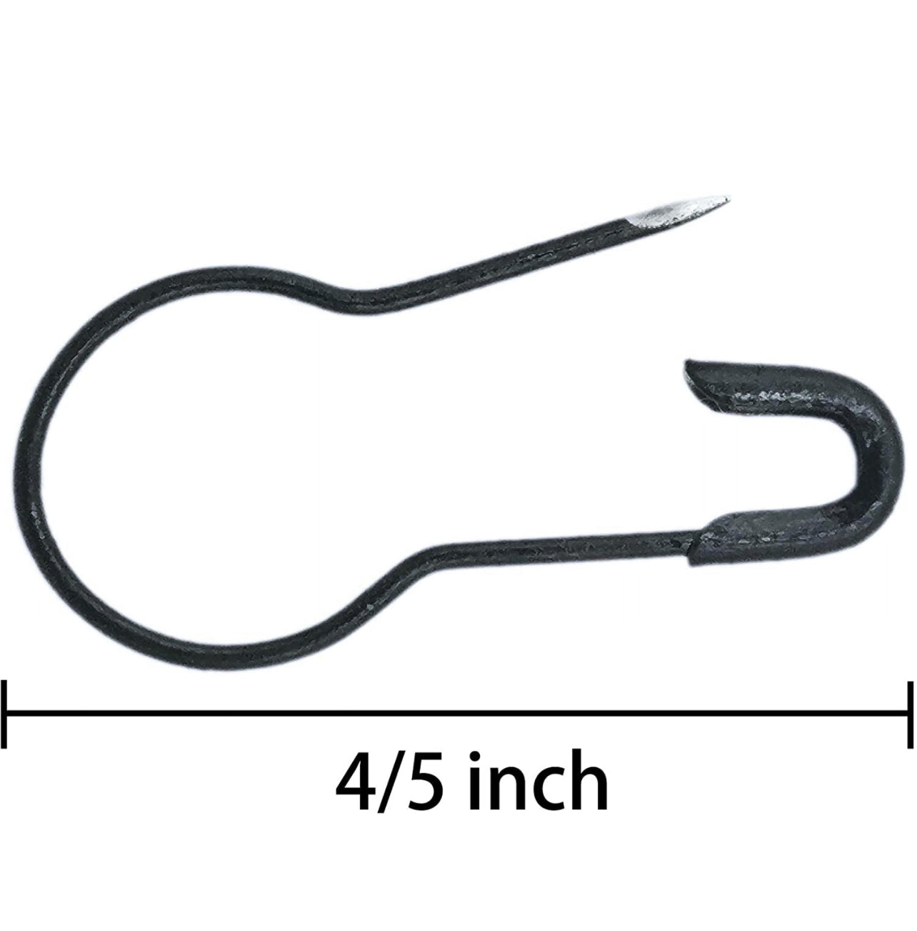 Gourd shaped sewing or crochet safety pins 30 pack