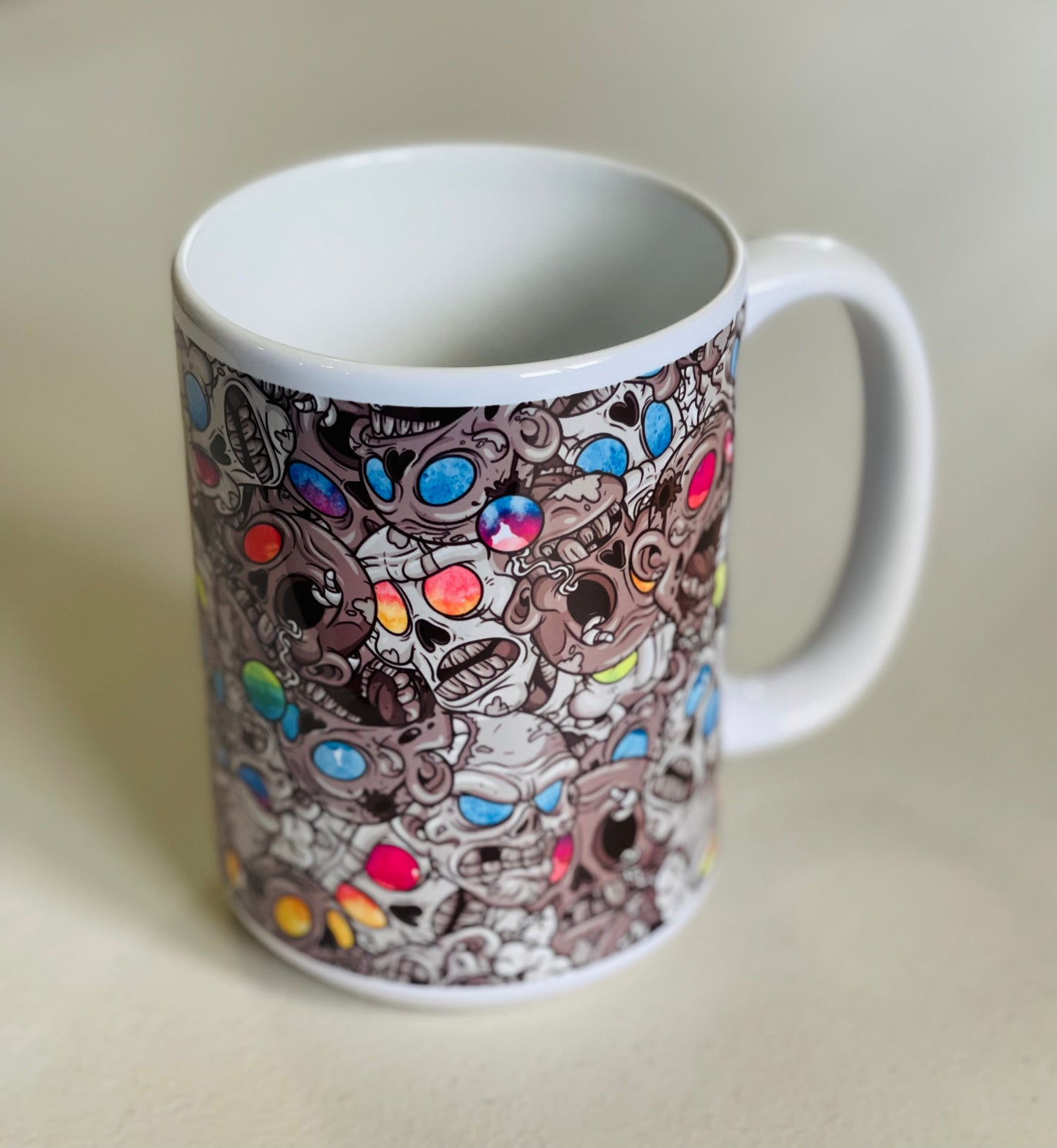 MADE TO ORDER Mugs Ceramic - 11 or 15 ounce - FULL MUG You choose design - Retail swag