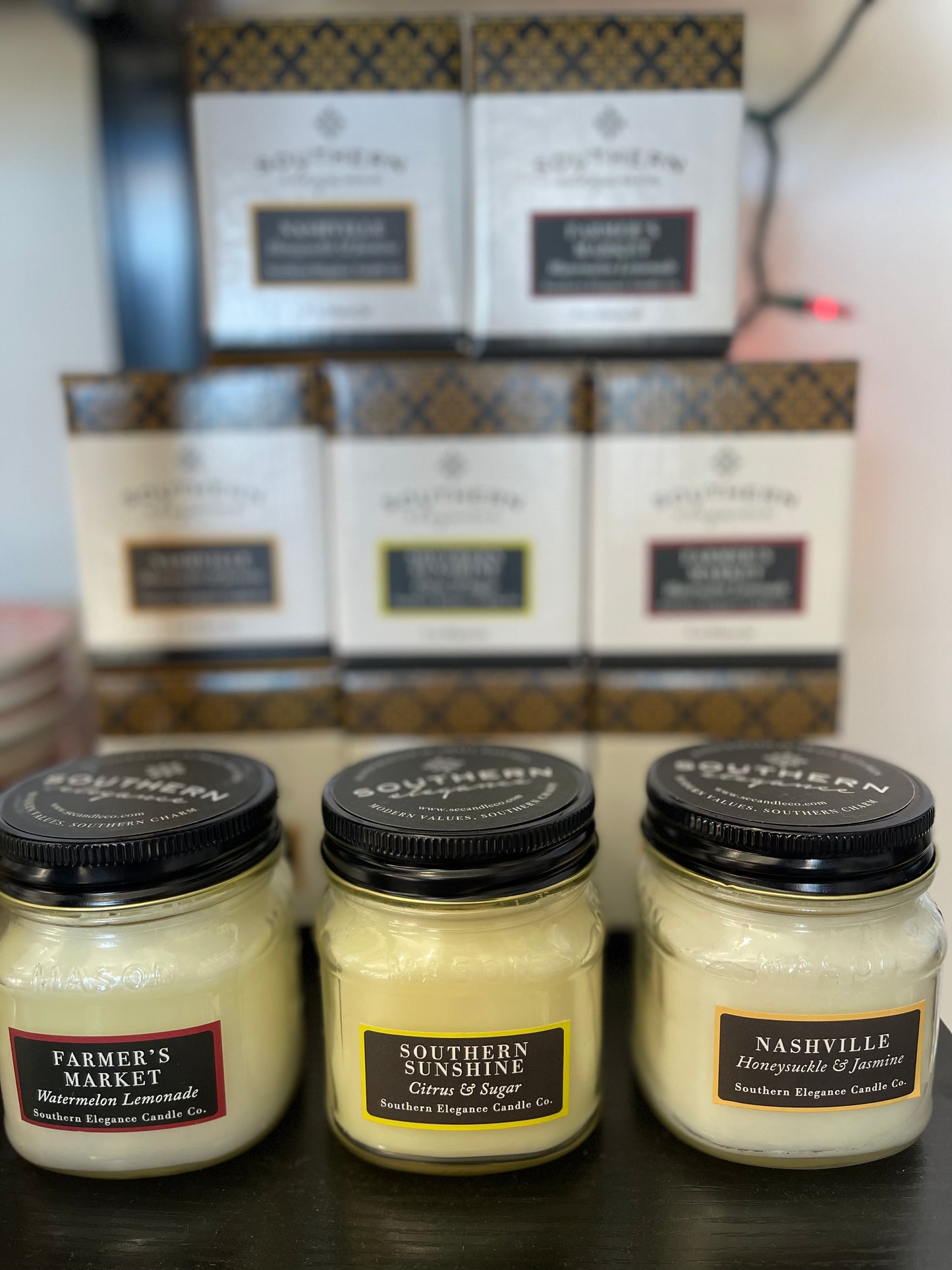 8oz Mason Jar by Southern Elegance Candle Co.
