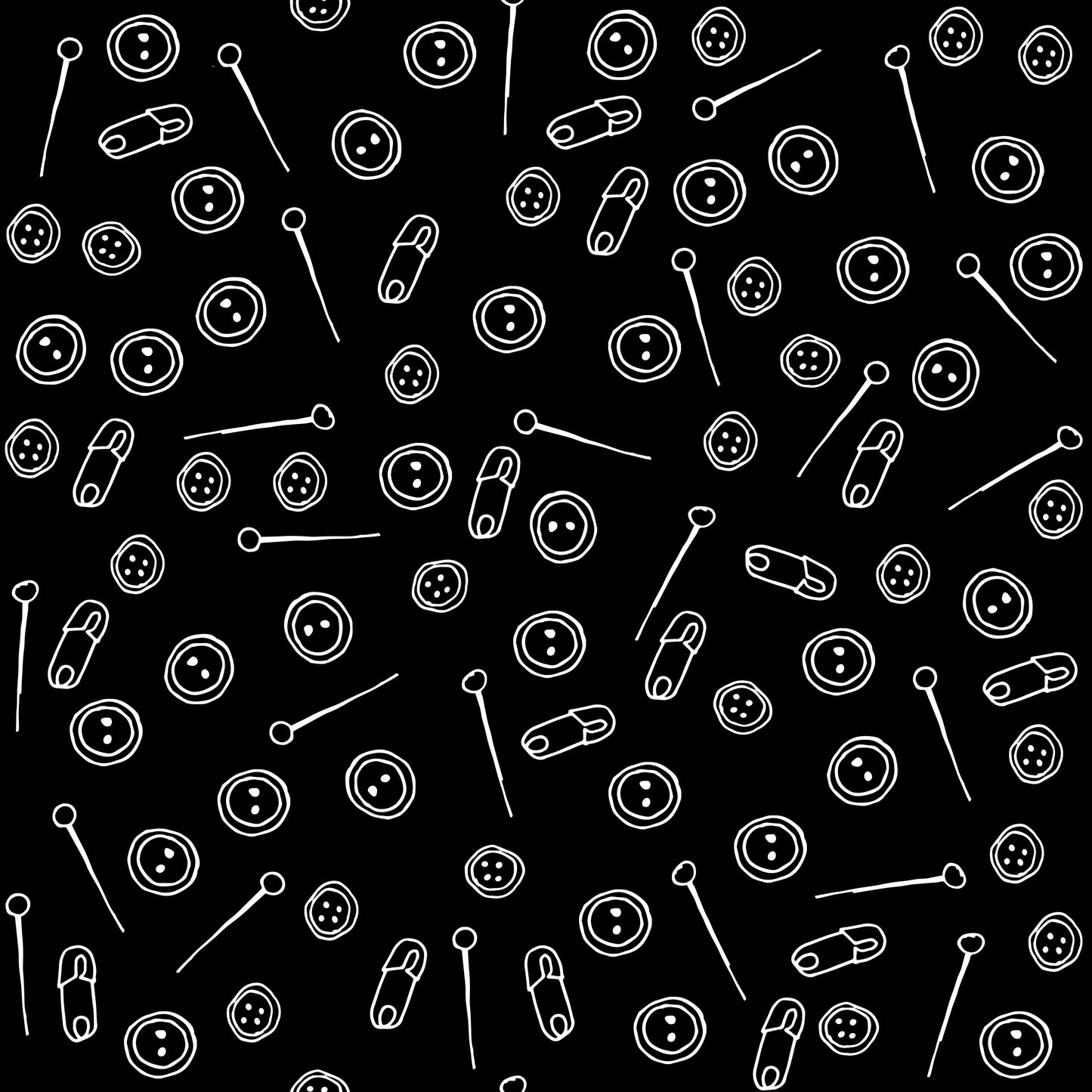 Cotton Lycra ACCENT fabric prints - retail - 1 yard per quantity Coordinate designs Black and white