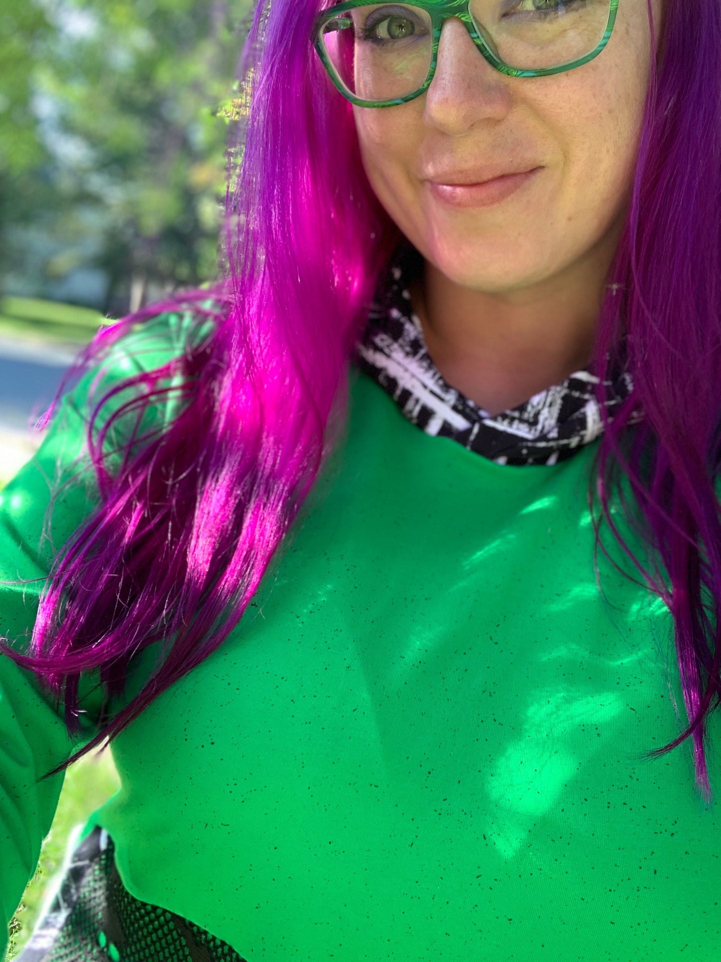 Cotton Lycra - Gritty Zombies and Solids - Retail Fabric