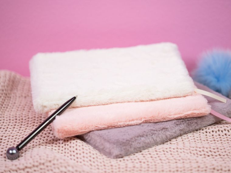 Furry Notebook gift