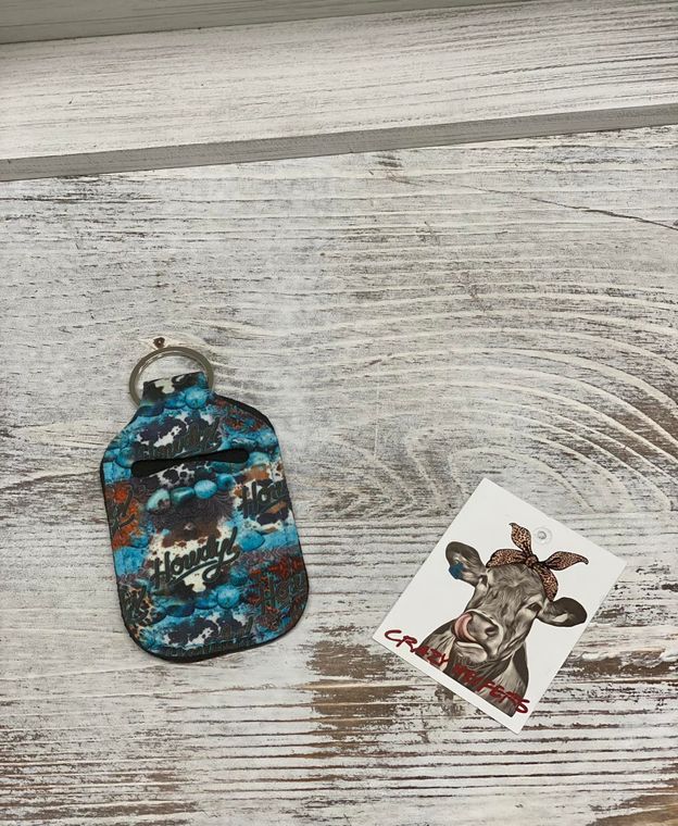 Howdy Neoprene Hand Sanitizer Holders by Crazy Heifers Wholesale, LLC gift