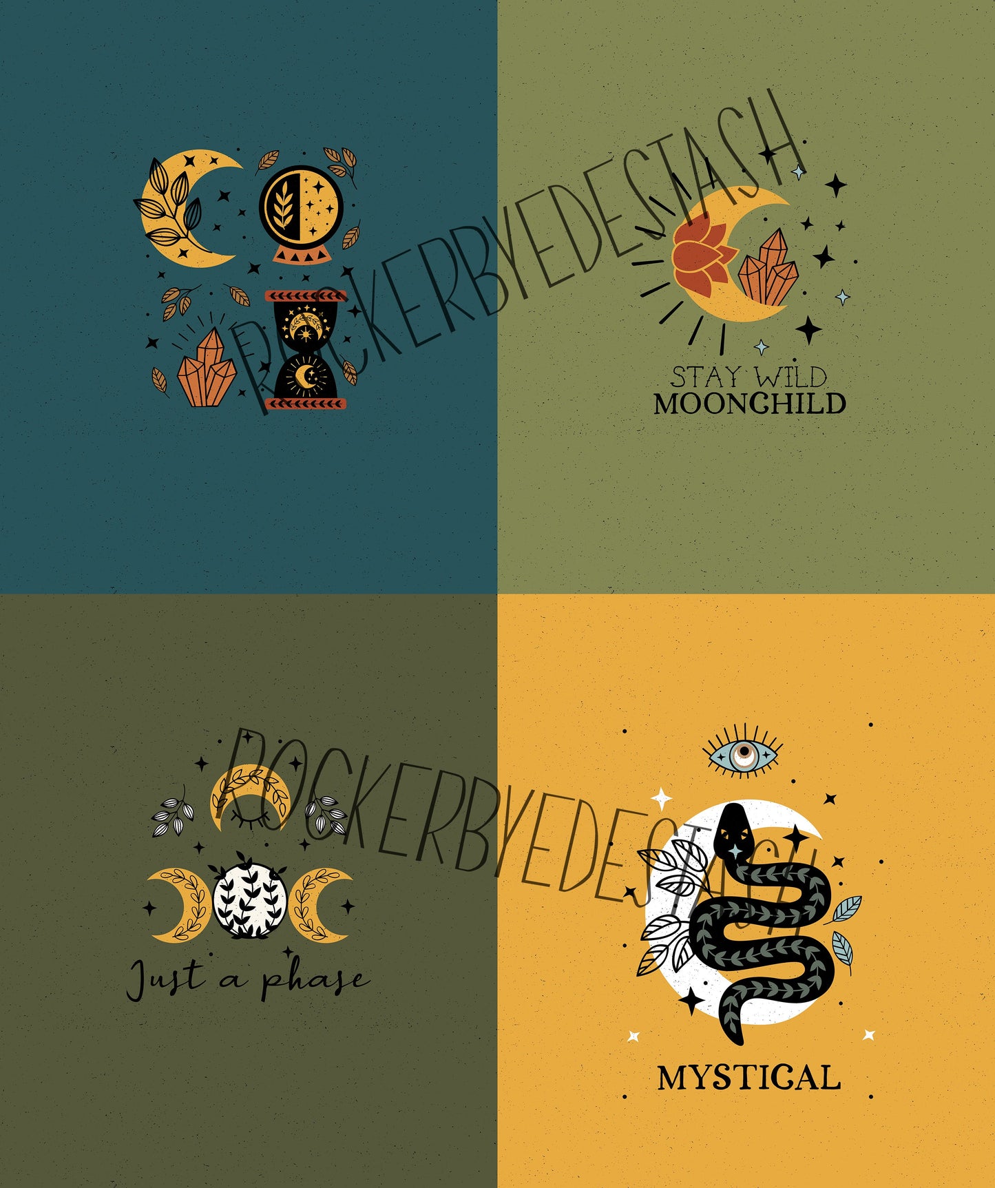 Cotton Lycra Panels - Round OO - Kid & Adult size - Skulls & Mushroom, Magic Forest, Wilderness & Hedgehog panels Retail Fabric