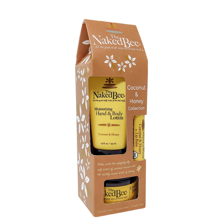 Coconut & Honey Gift Collection by The Naked Bee