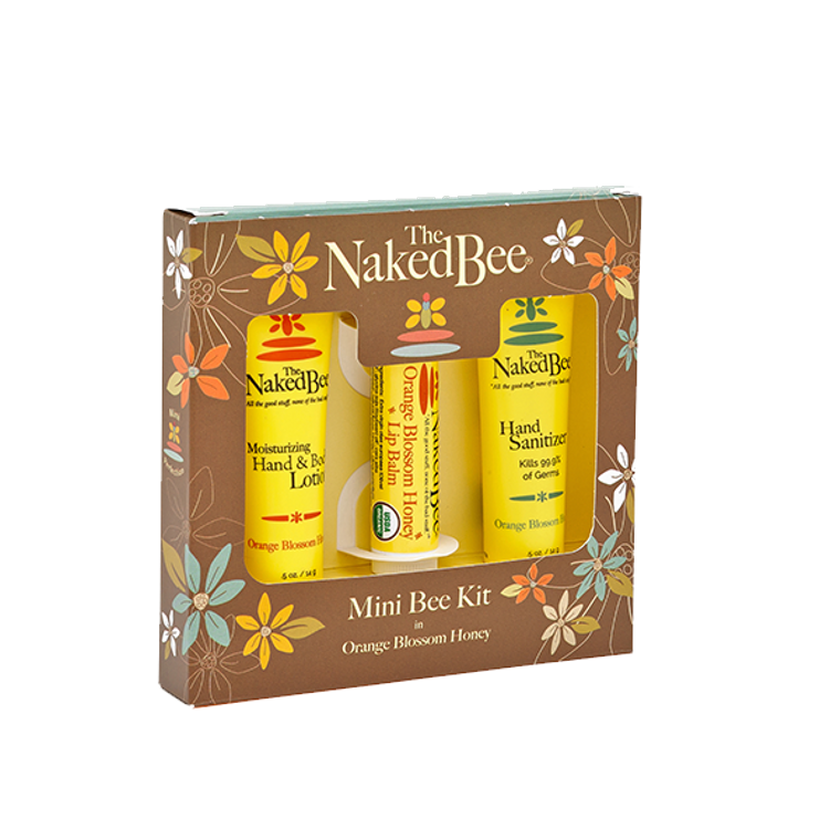 Orange Blossom Honey Mini Bee Kit by The Naked Bee