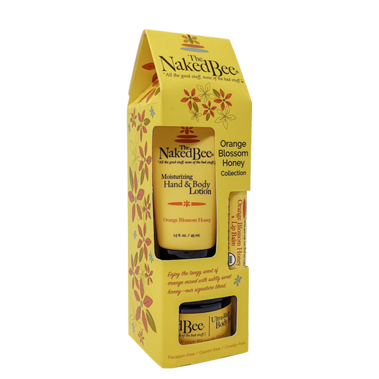 Orange Blossom Honey Gift Collection by The Naked Bee
