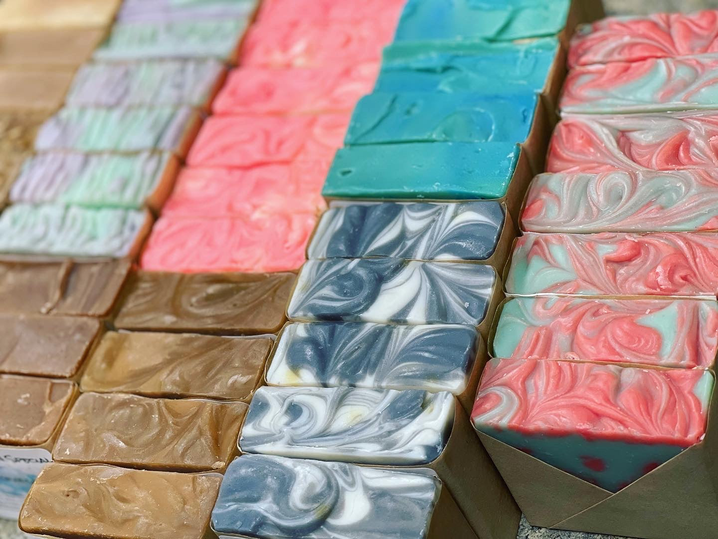 Hand poured bars of soap by Second Street Soap choose your scent