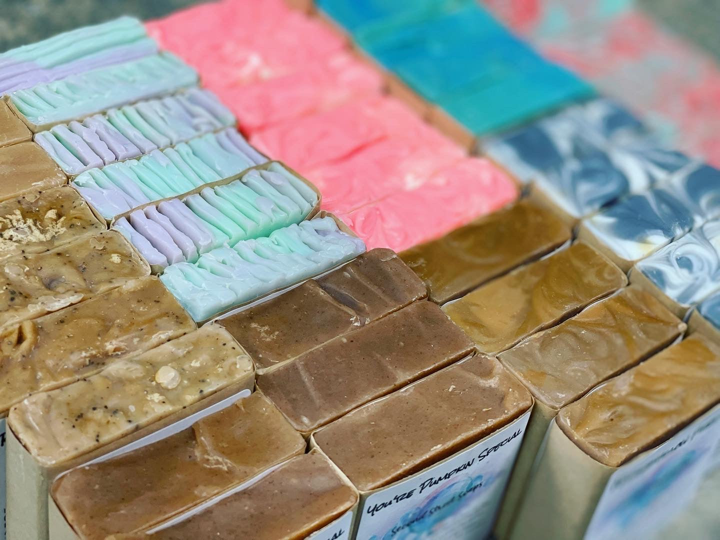 Hand poured bars of soap by Second Street Soap choose your scent