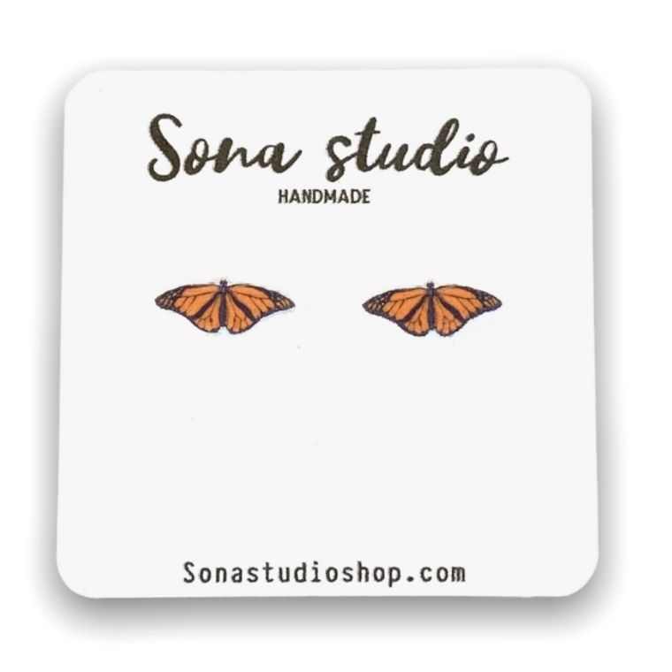 Butterfly Earrings by Sona Studio