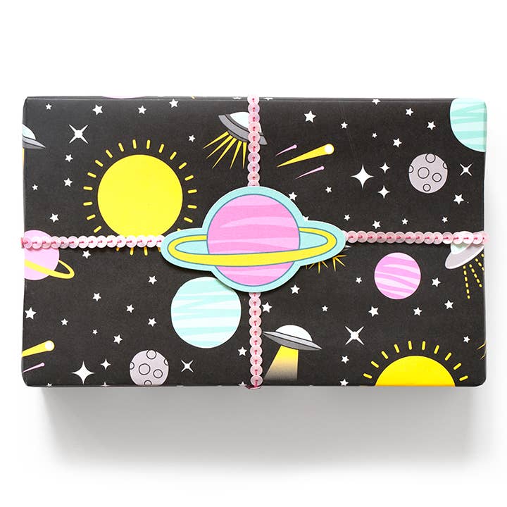UFO Gift Wrap Sheets - Wrapping Paper
