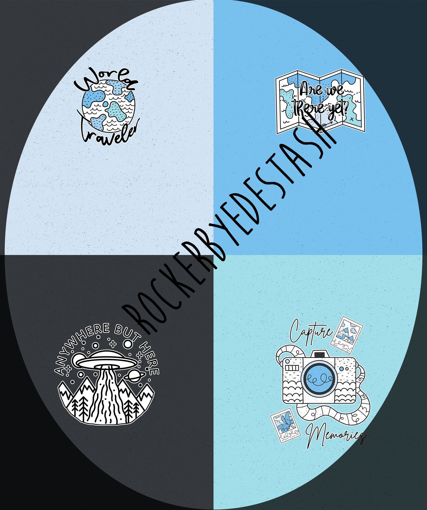 Cotton Lycra Panels - Kid, Adult & Panty size - Retail - Round RR all designs listed here