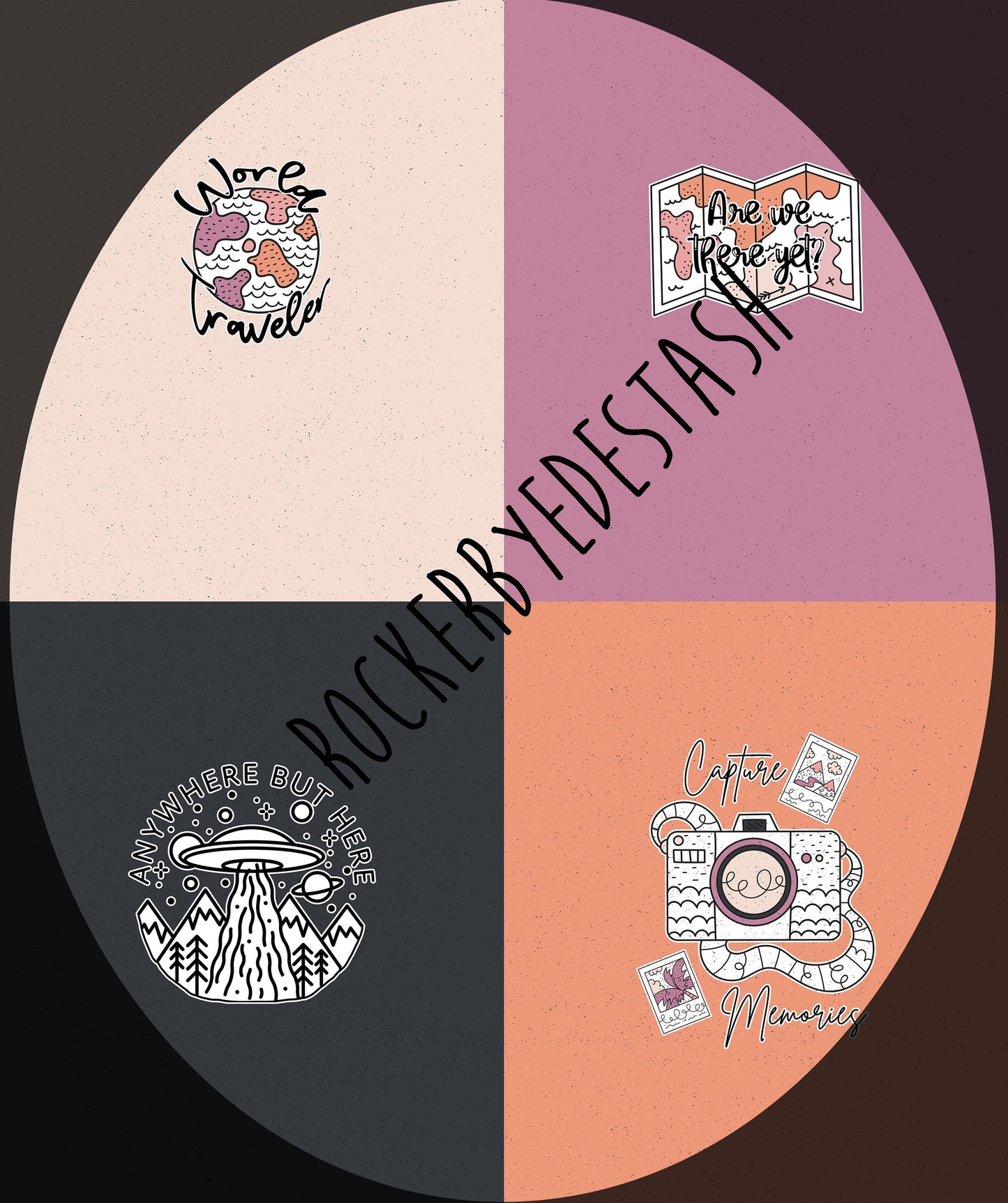 Cotton Lycra Panels - Kid, Adult & Panty size - Retail - Round RR all designs listed here
