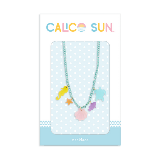 SHELLEY Charm Necklace by CALICO SUN BY OOLY