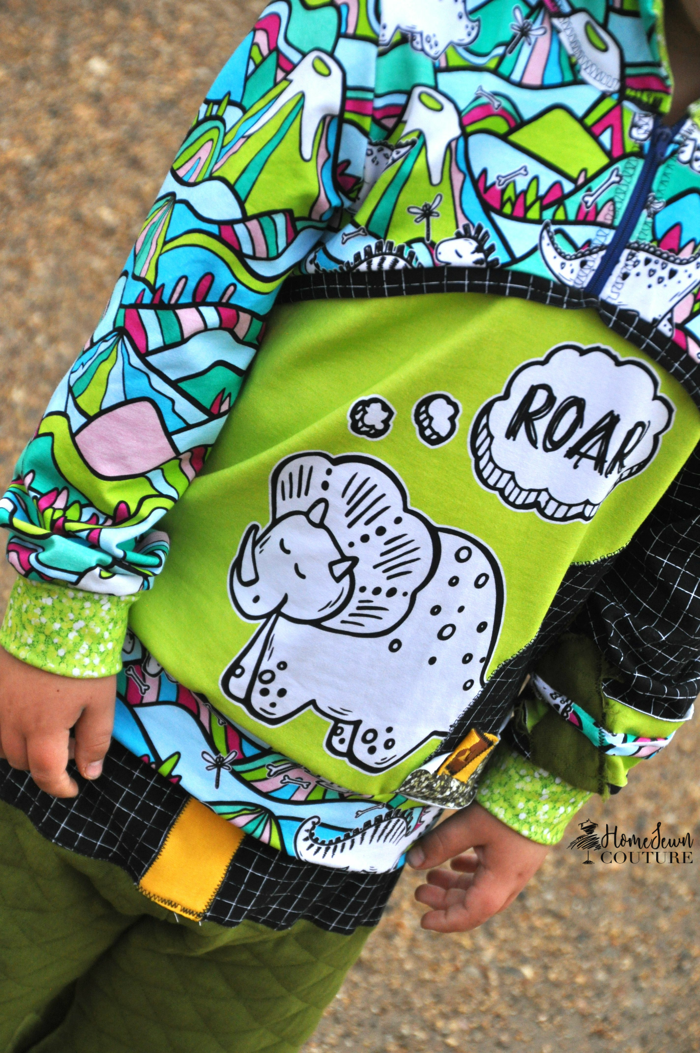 Cotton Lycra Kid & Adult Panels Round EE Rerun Round preorder