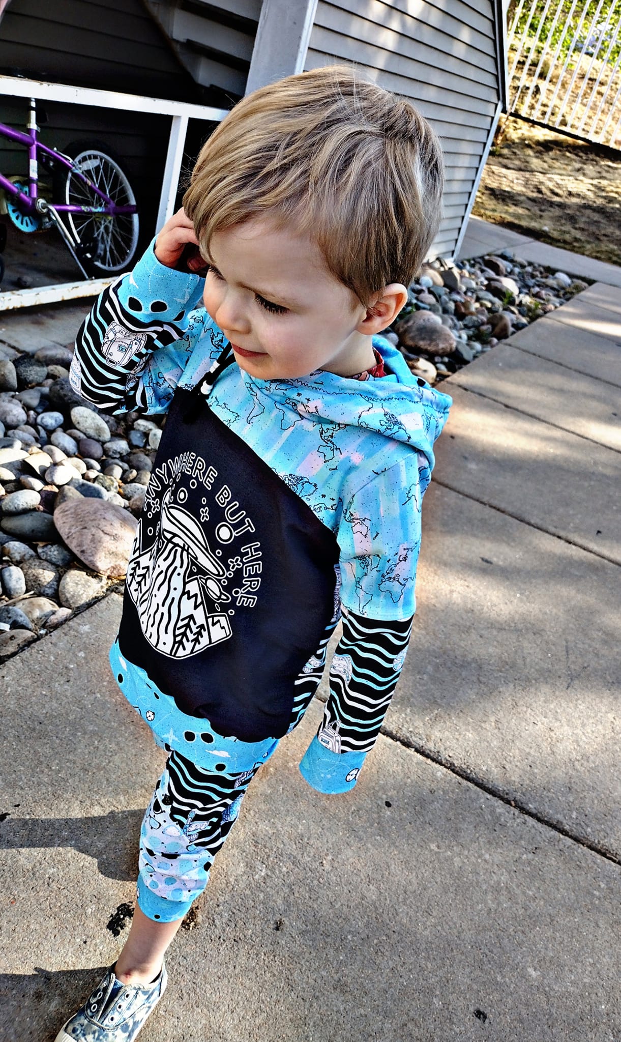 Cotton Lycra Panels - Kid, Adult & Panty size - Retail - Round RR all designs listed here