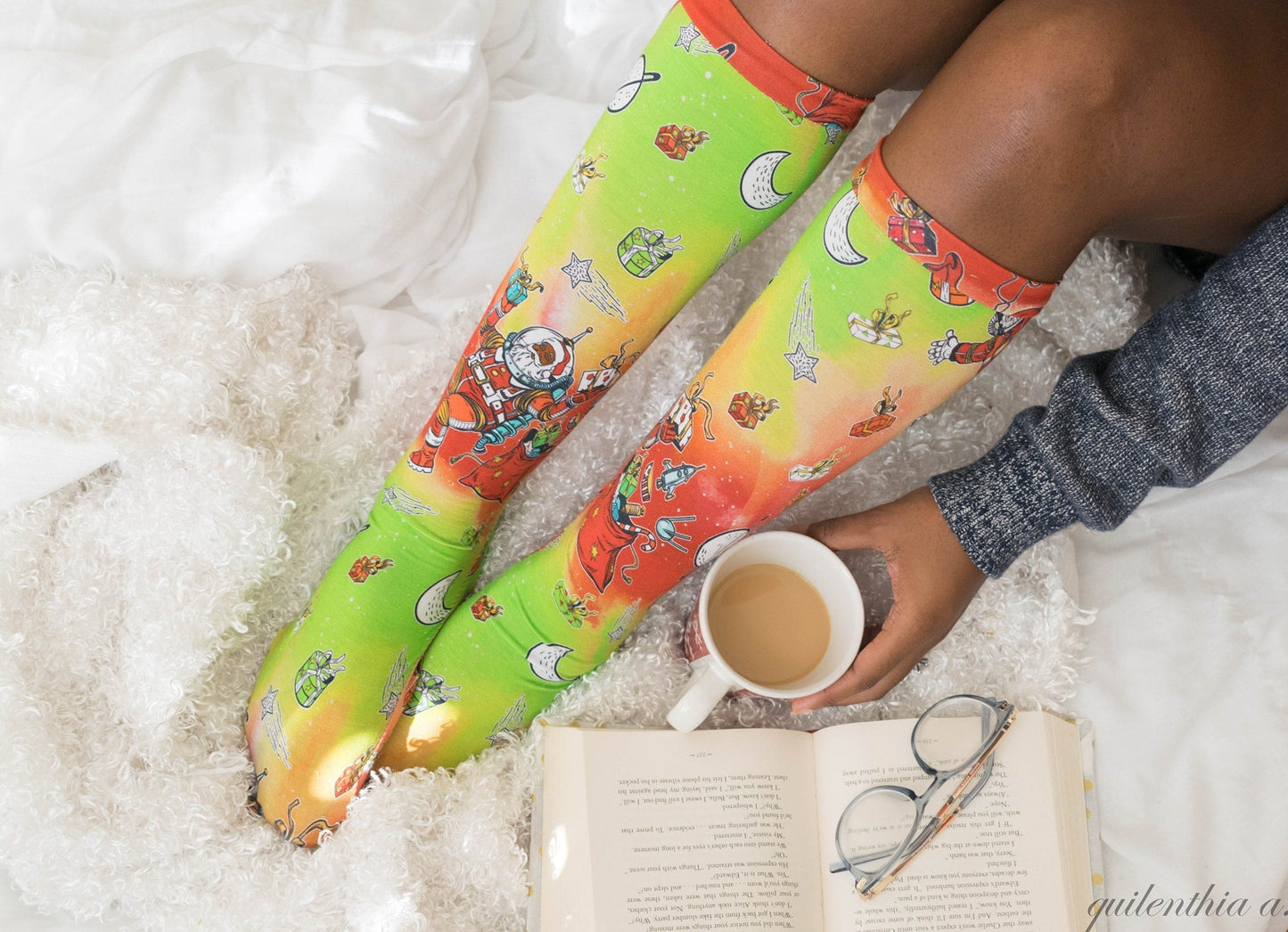 Cotton Lycra - Round TT Holiday Winter Fall and Rerun Prints Retail