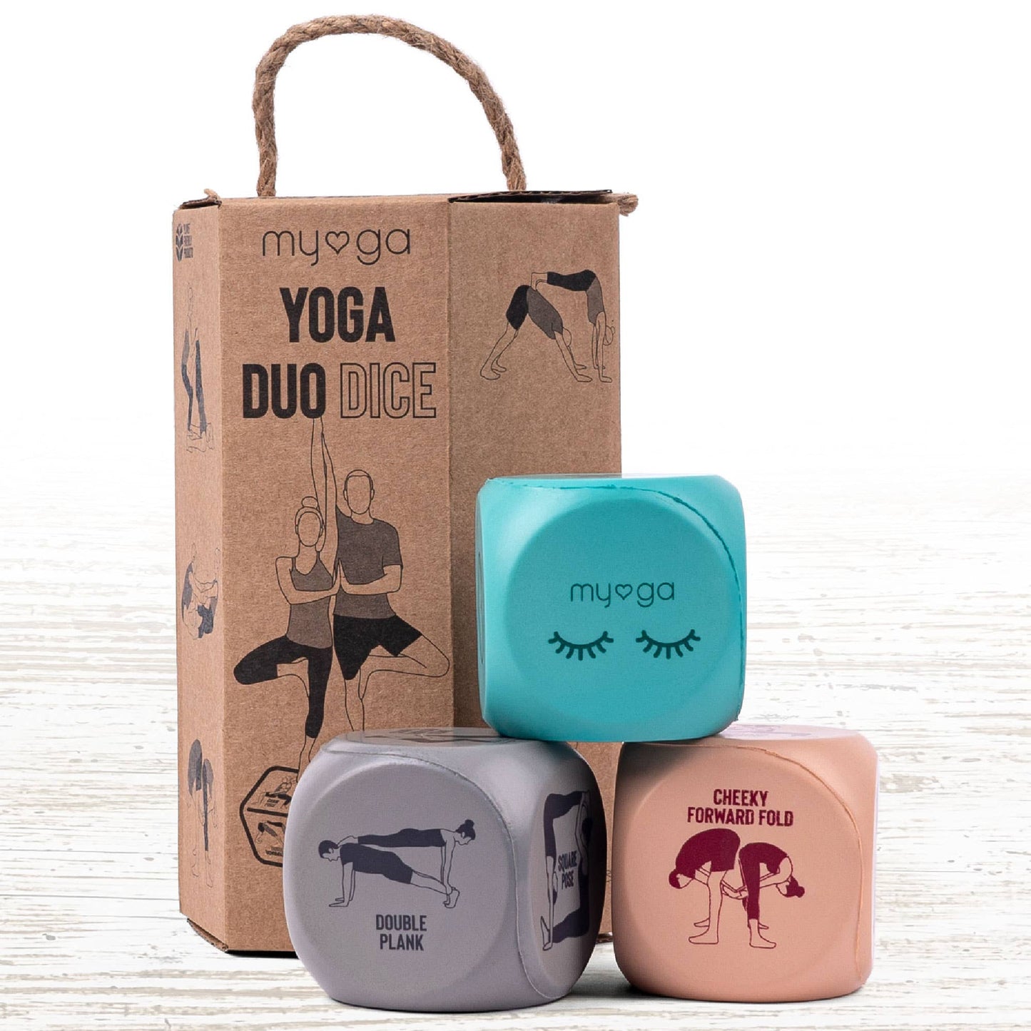 Adult Yoga Duo Dice Toy Gift Couples